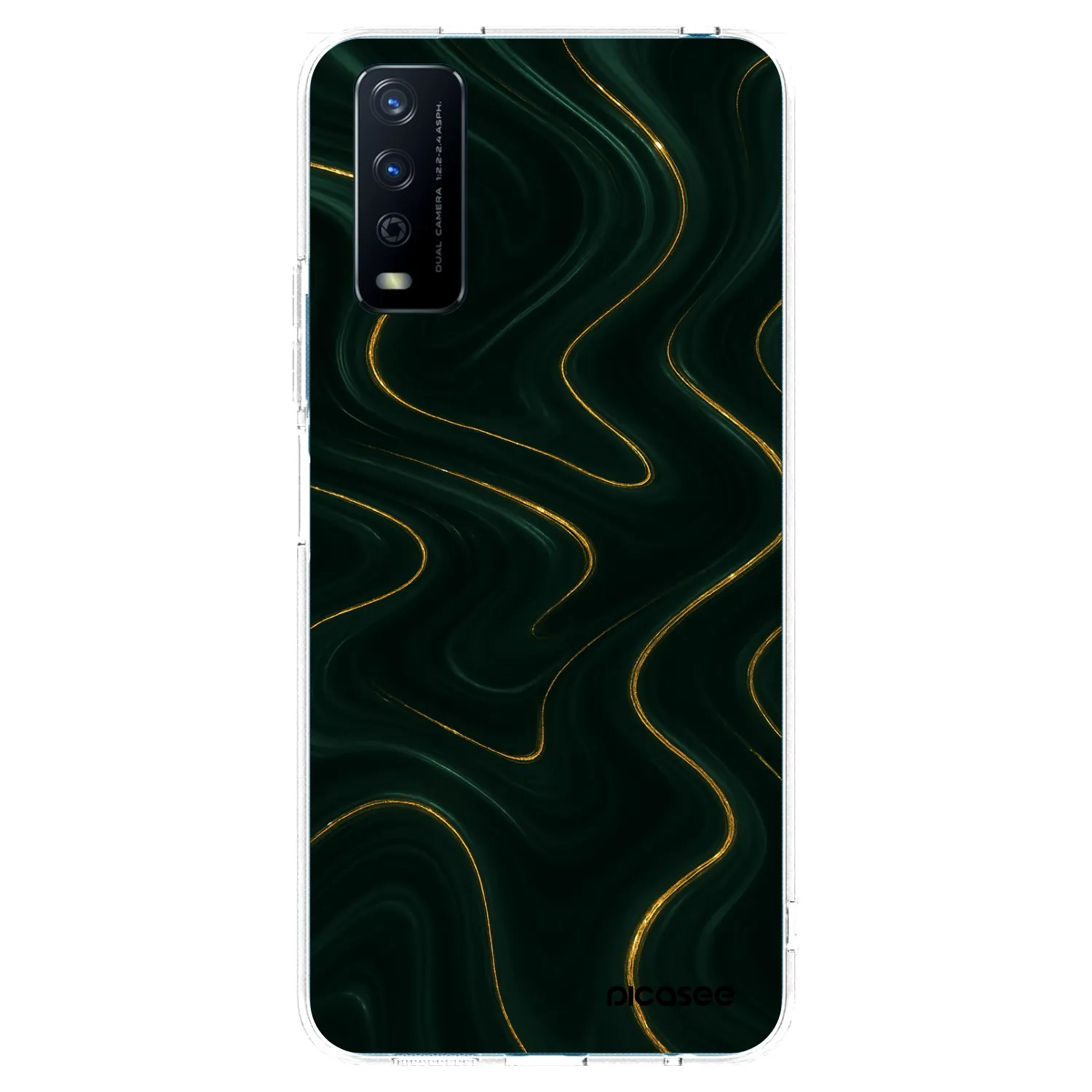 Picasee silikónový prehľadný obal pre Vivo Y11s - Vawes