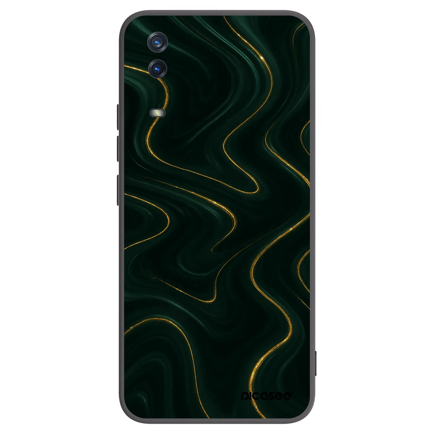 Picasee silikónový čierny obal pre Vivo Y11s - Vawes