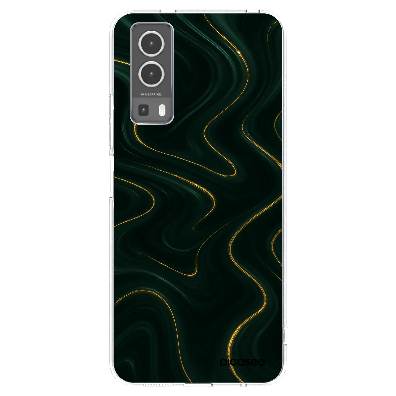Picasee silikónový prehľadný obal pre Vivo Y72 5G - Vawes