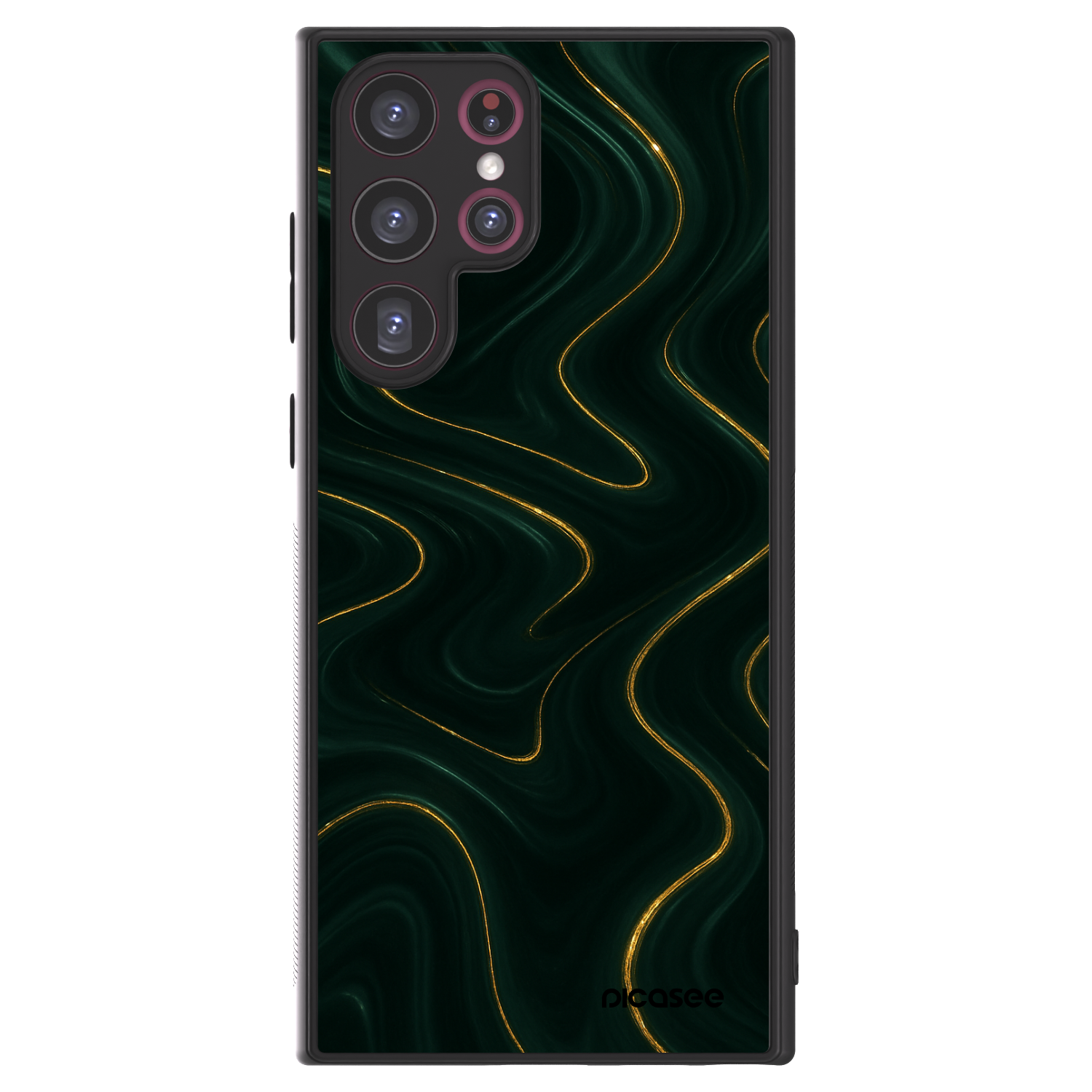 Picasee ULTIMATE CASE pro Samsung Galaxy S22 Ultra 5G - Vawes