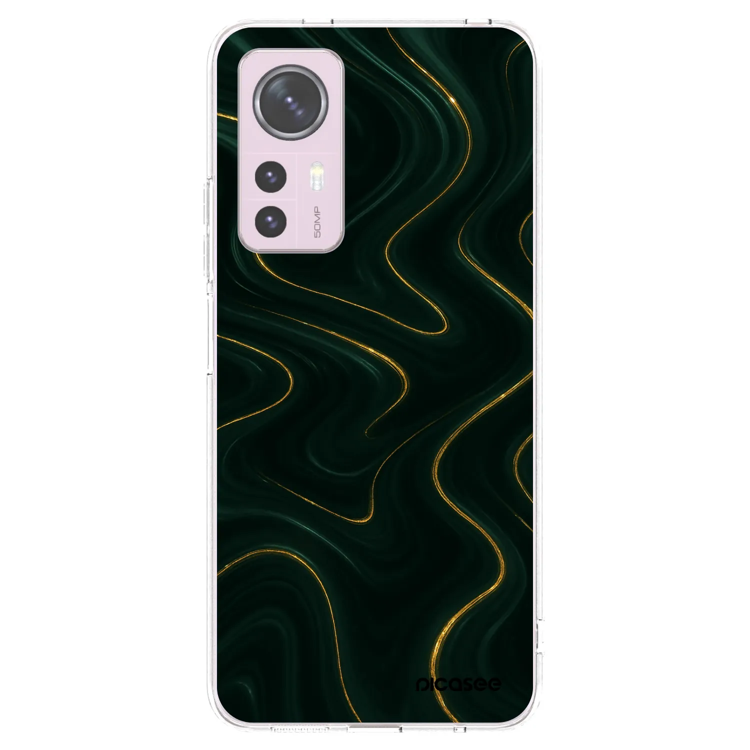 Picasee silikónový prehľadný obal pre Xiaomi 12 - Vawes