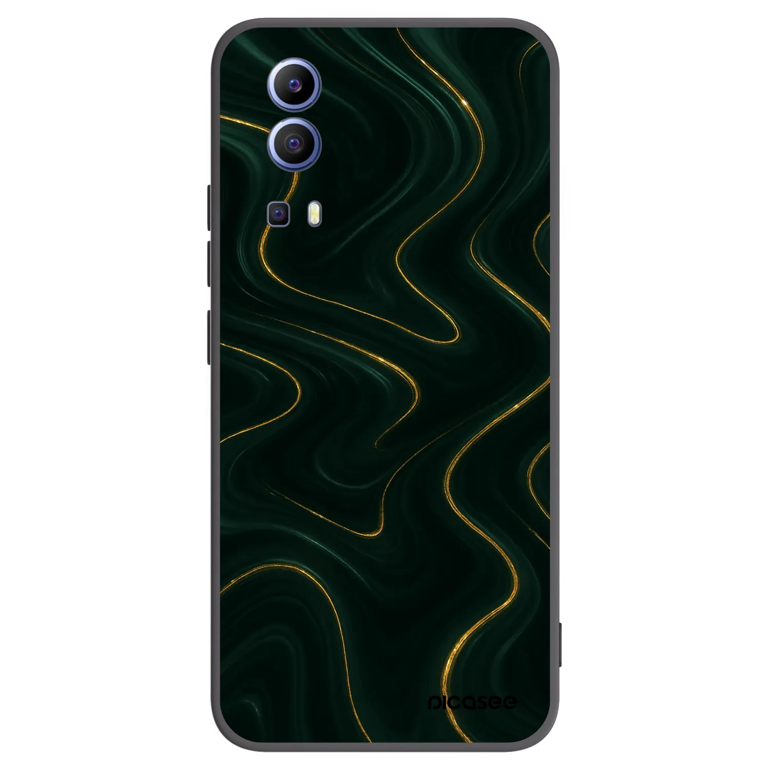 Silikónový čierny obal pre Vivo Y52 5G - Vawes