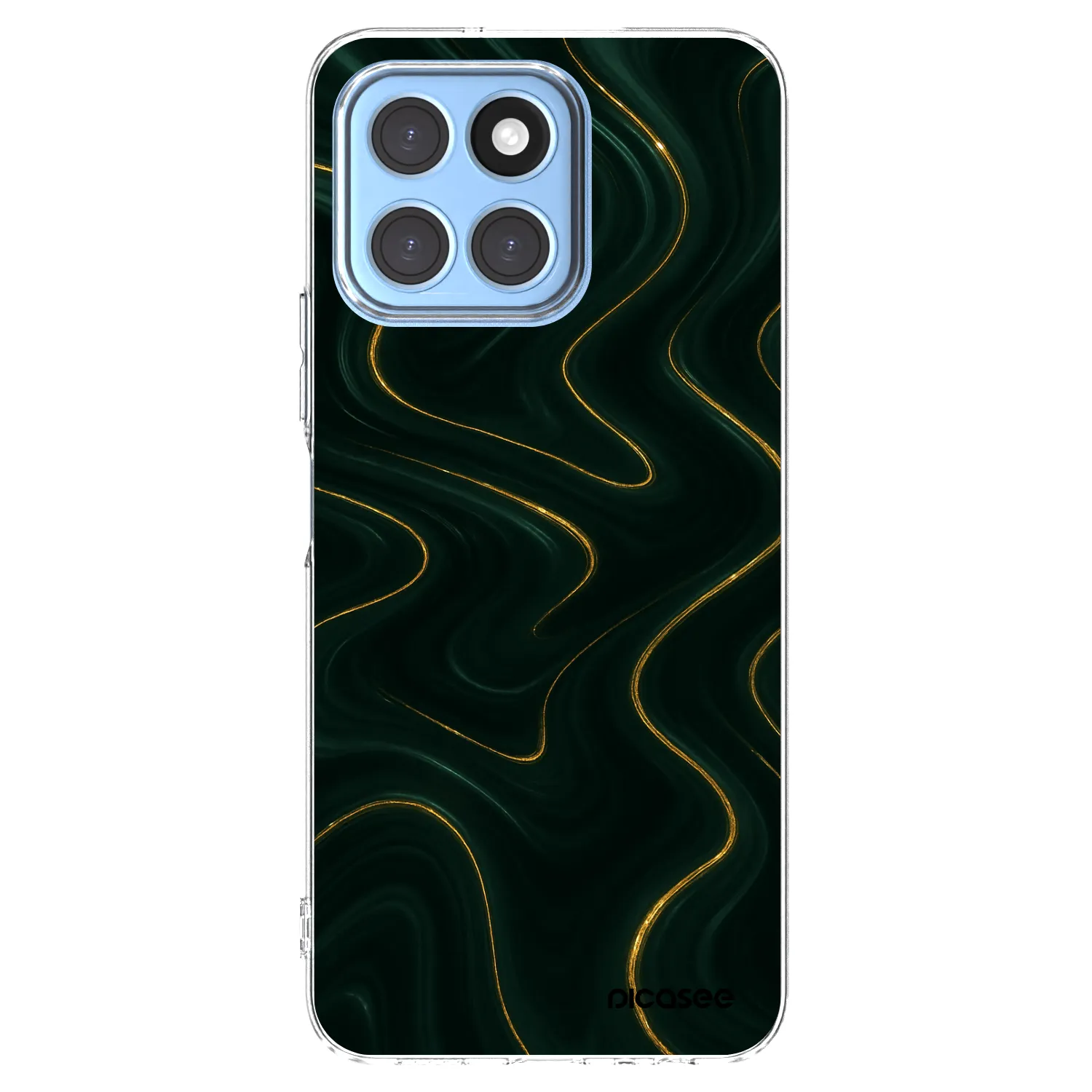 Picasee silikónový prehľadný obal pre Honor X6 - Vawes