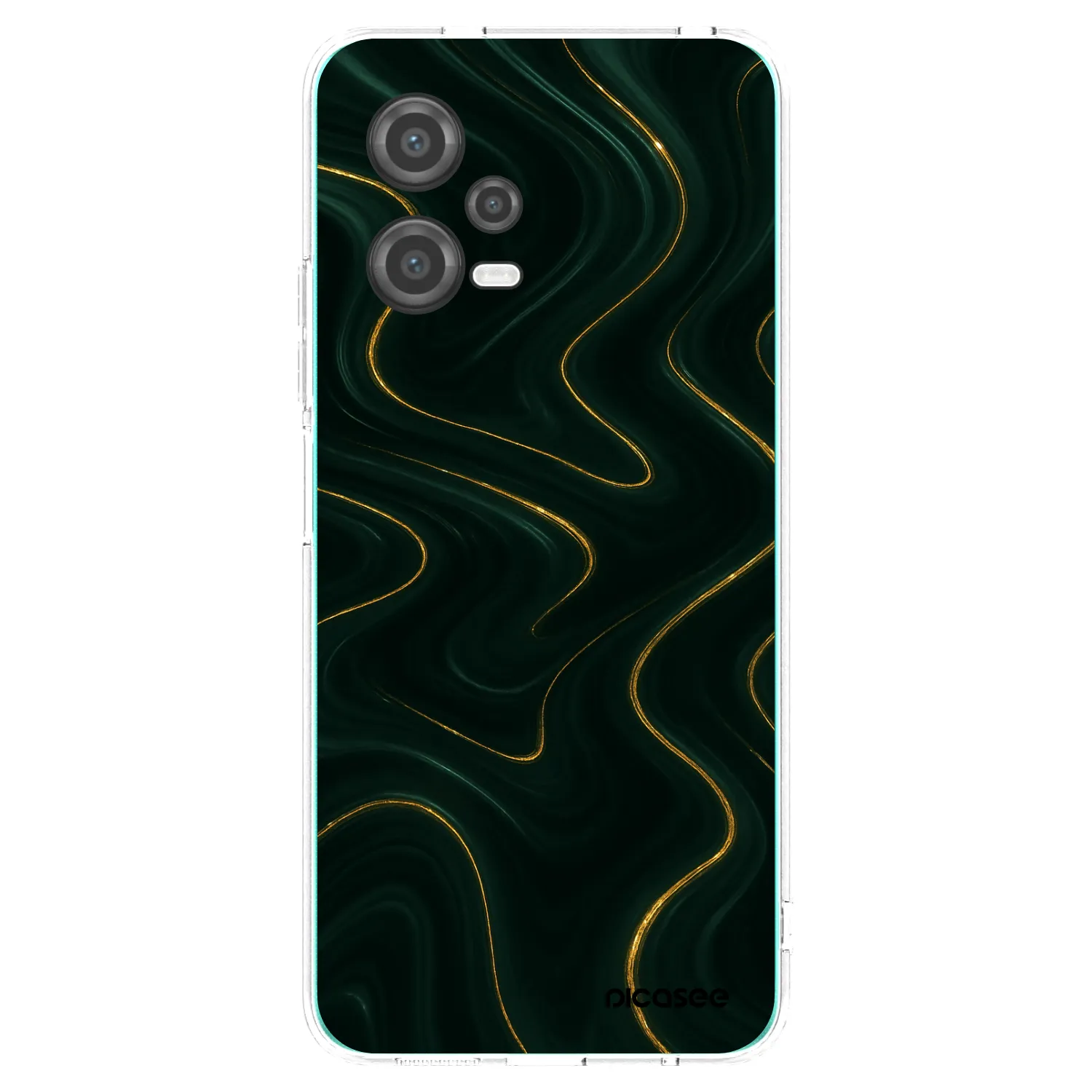Picasee silikónový prehľadný obal pre Xiaomi Poco X5 - Vawes