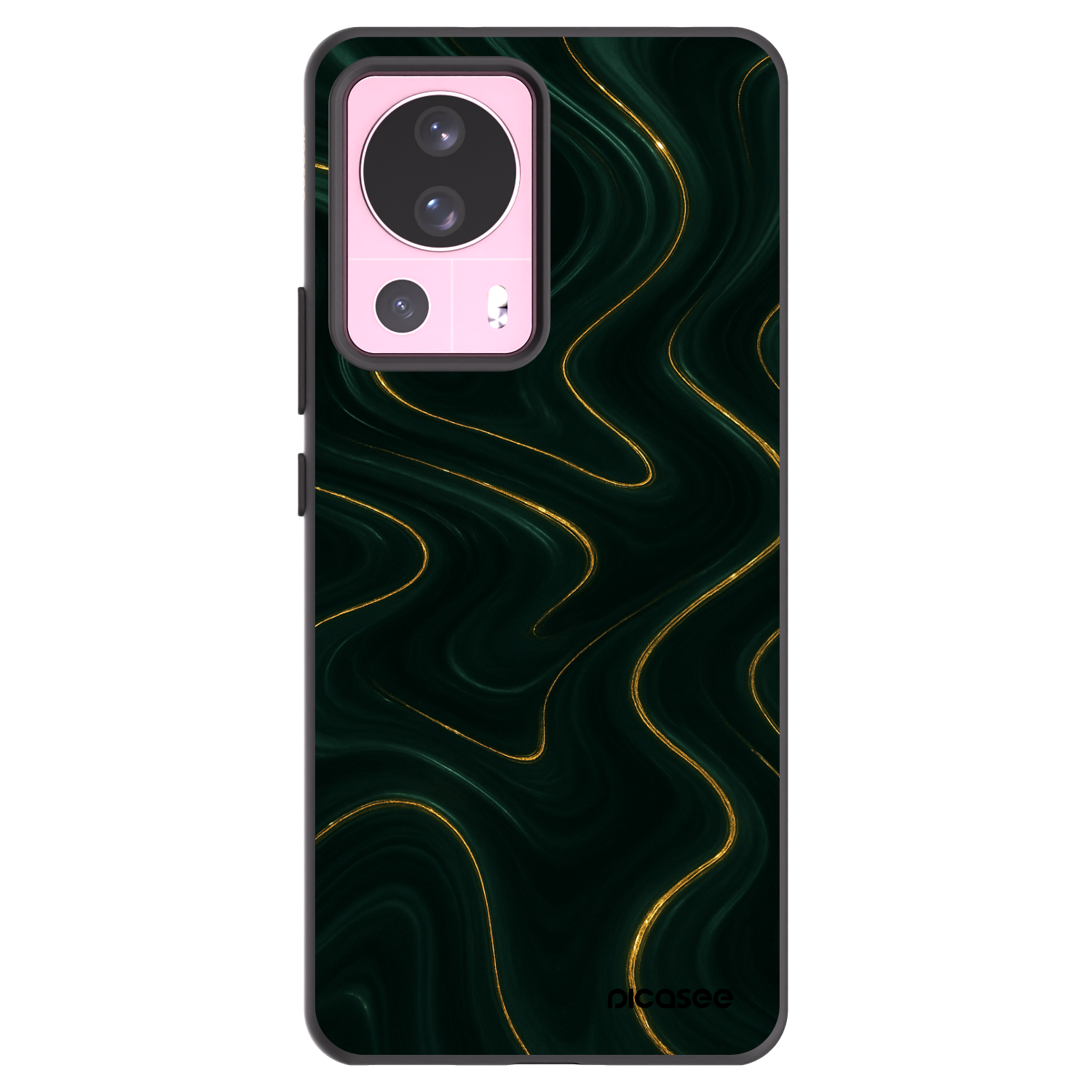Picasee silikónový čierny obal pre Xiaomi 13 Lite - Vawes