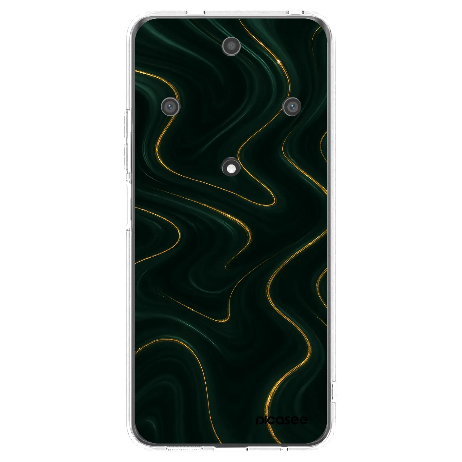 Picasee silikónový prehľadný obal pre Honor Magic5 Lite 5G - Vawes