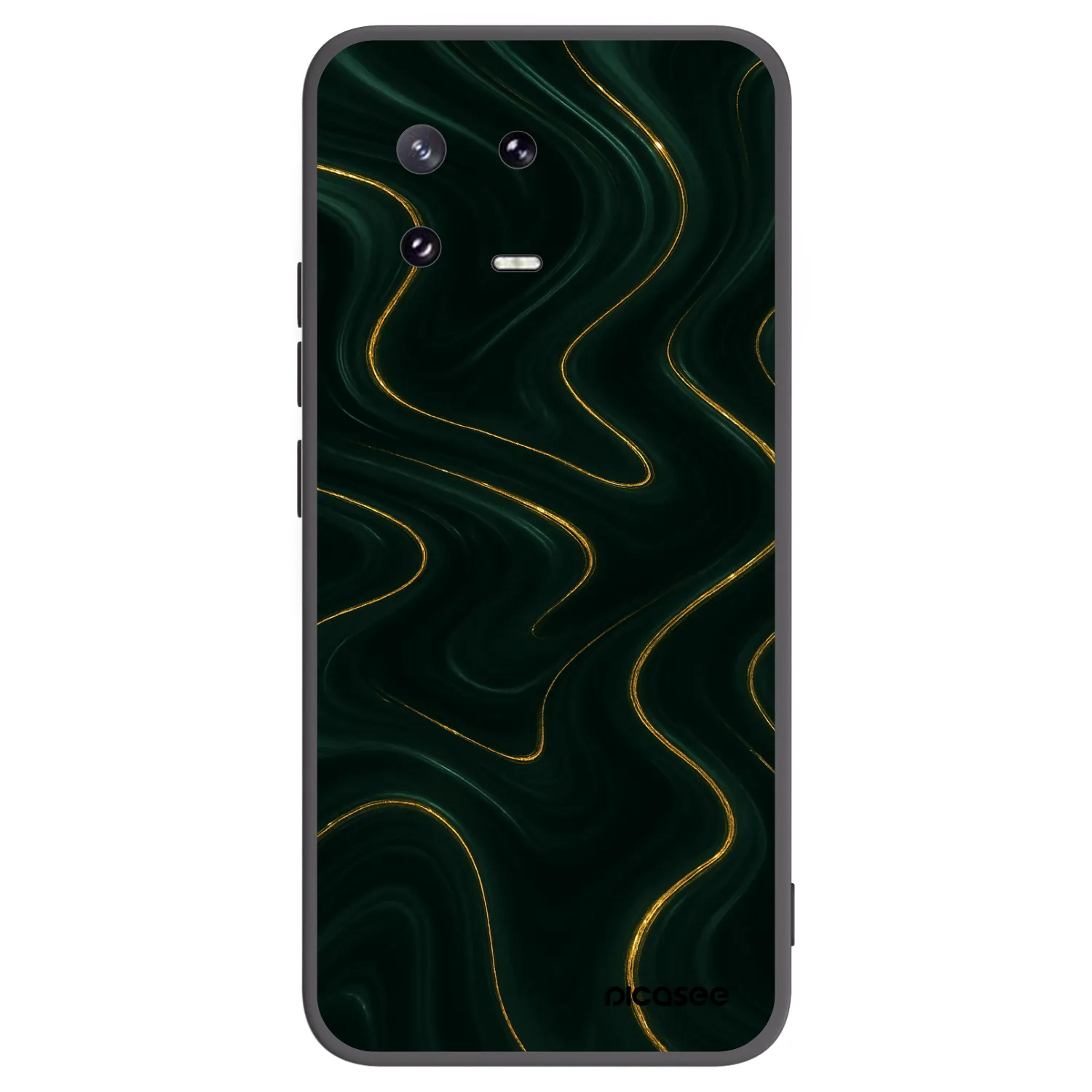 Picasee silikónový čierny obal pre Xiaomi 13 Pro - Vawes