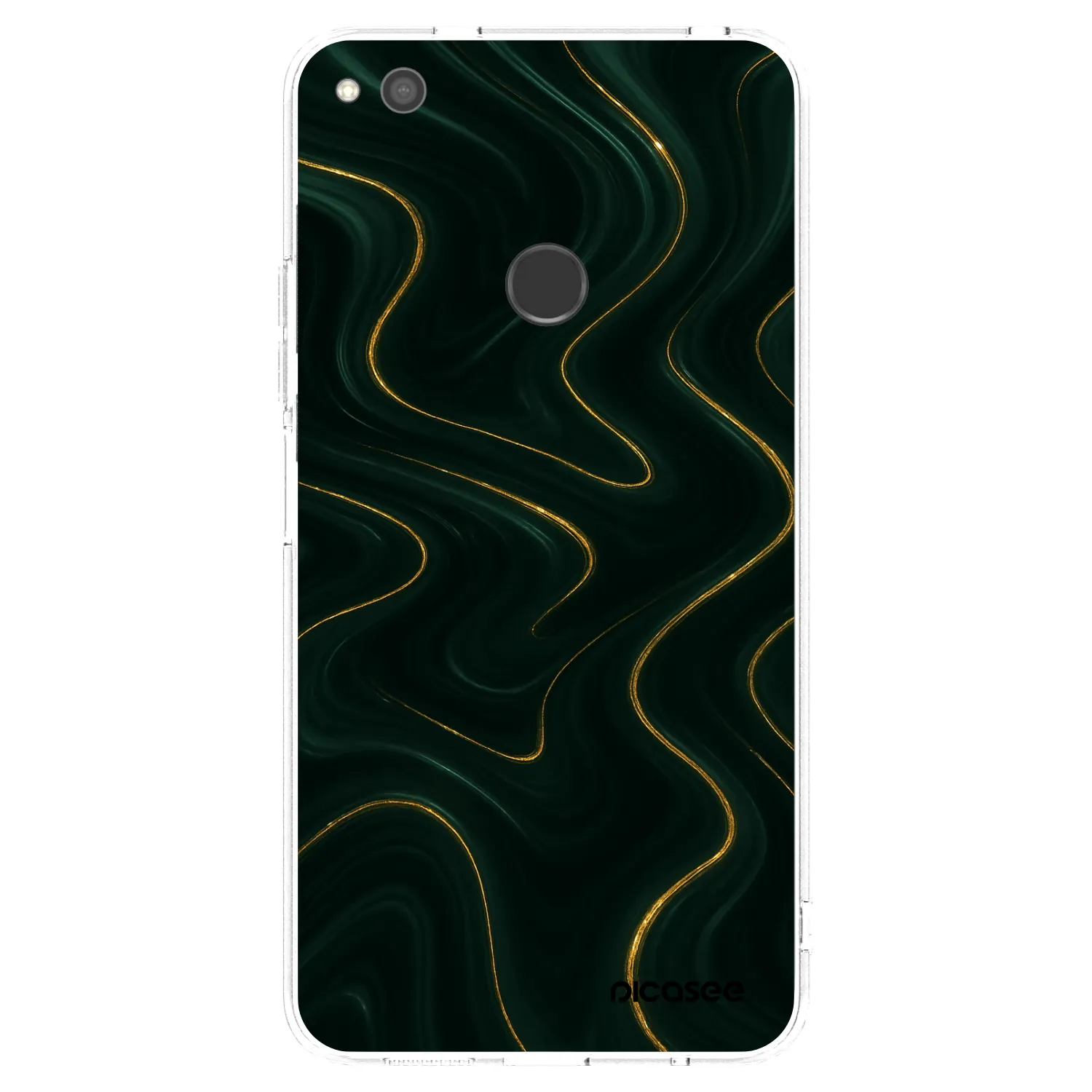Picasee silikónový prehľadný obal pre Huawei P9 Lite 2017 - Vawes