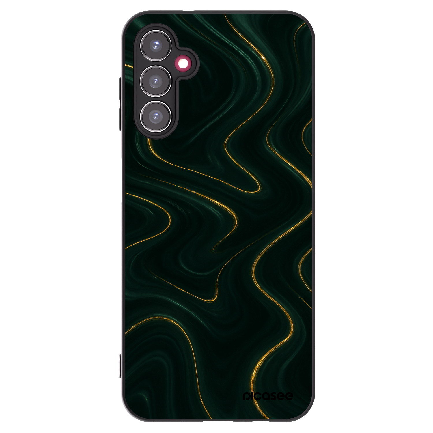 Picasee silikónový čierny obal pre Samsung Galaxy A14 4G A145R - Vawes