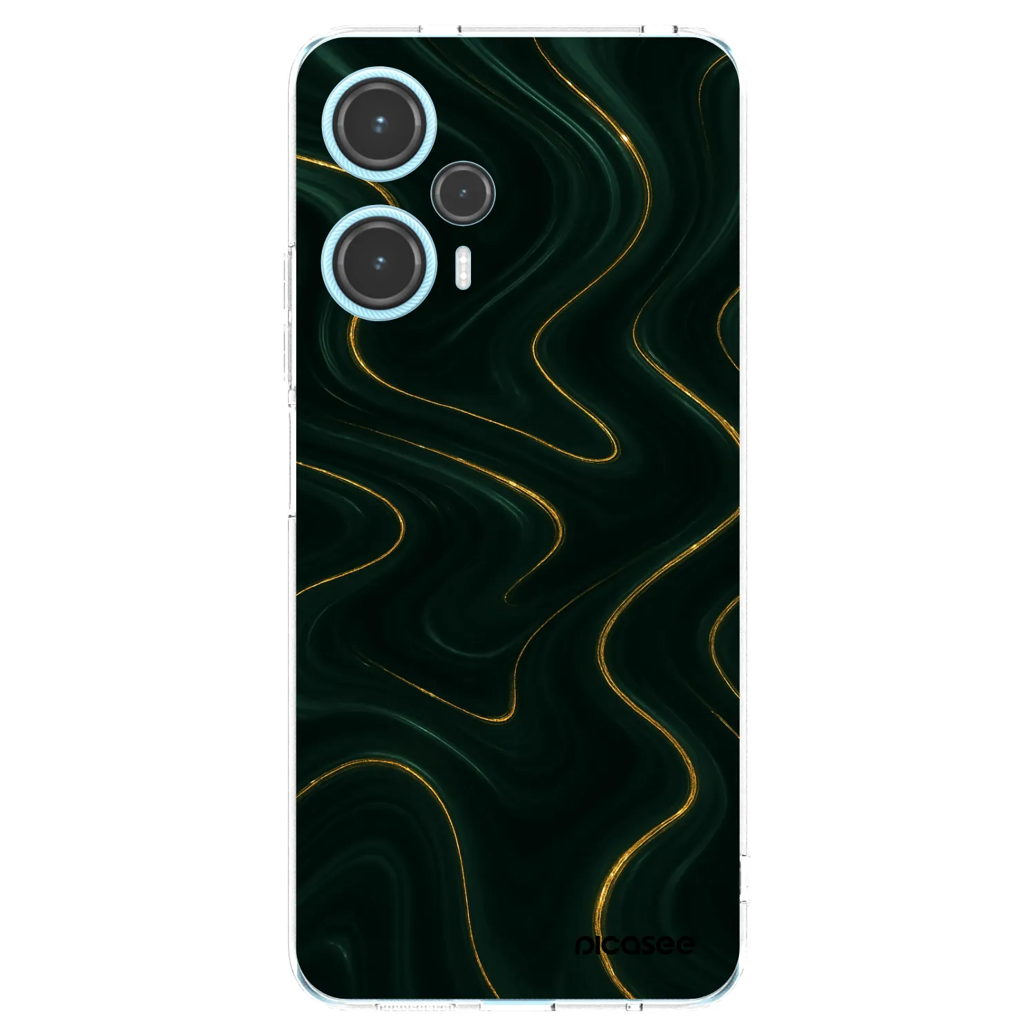 Picasee silikónový prehľadný obal pre Xiaomi Poco F5 - Vawes