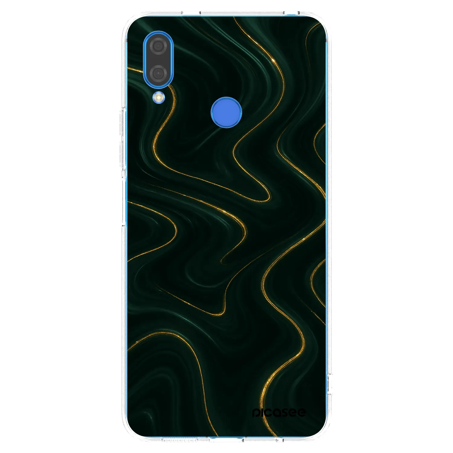 Picasee silikónový prehľadný obal pre Huawei Nova 3 - Vawes