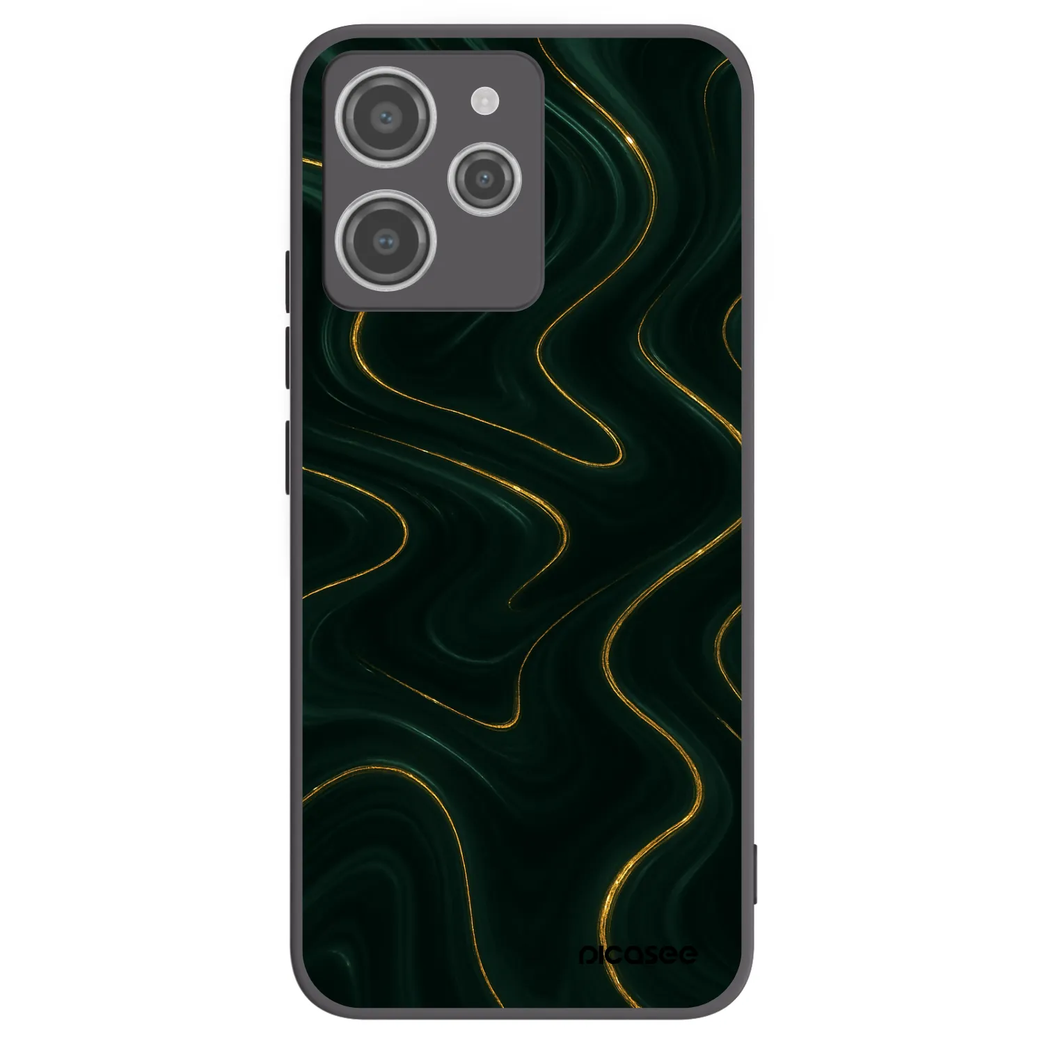 Silikónový čierny obal pre Xiaomi Redmi 12 4G - Vawes