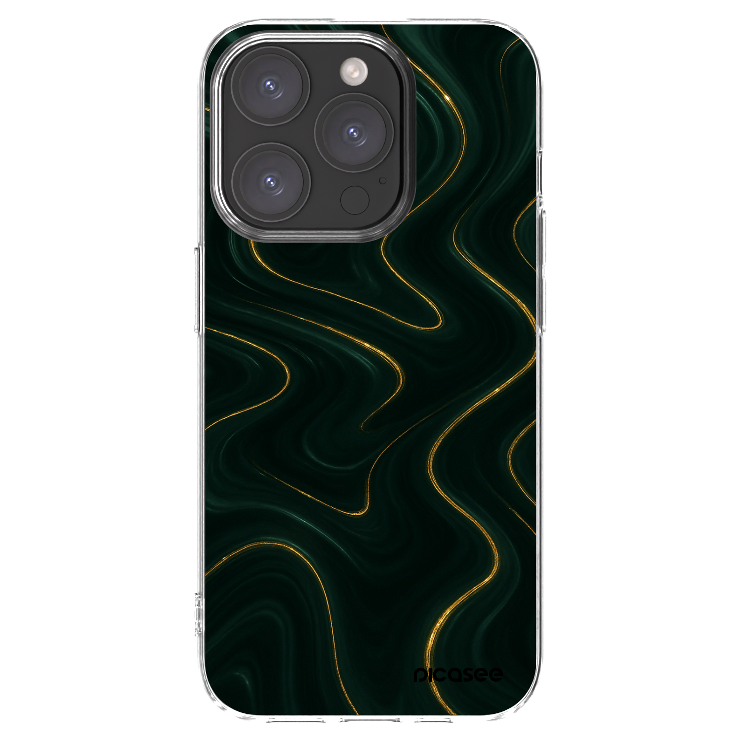 Silikónový prehľadný obal pre Apple iPhone 15 Pro - Vawes