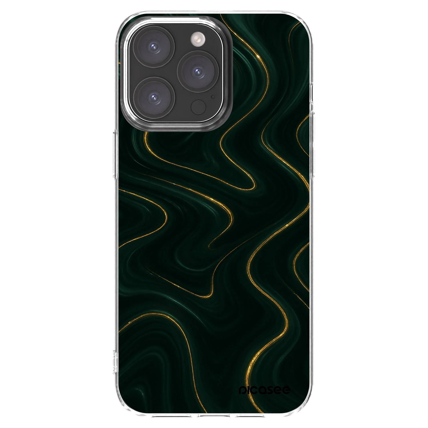 Silikónový prehľadný obal pre Apple iPhone 15 Pro Max - Vawes