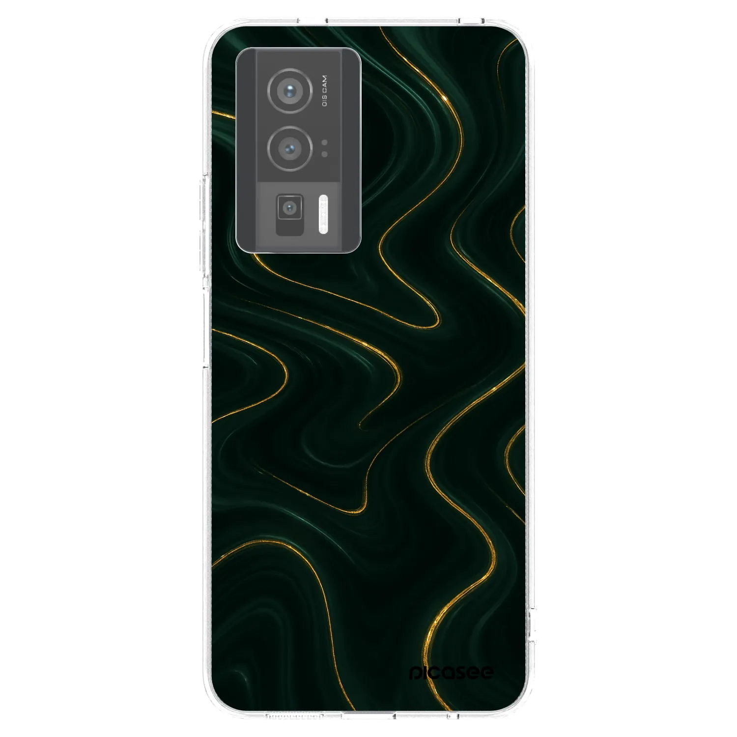 Picasee silikónový prehľadný obal pre Xiaomi Poco F5 Pro 5G - Vawes