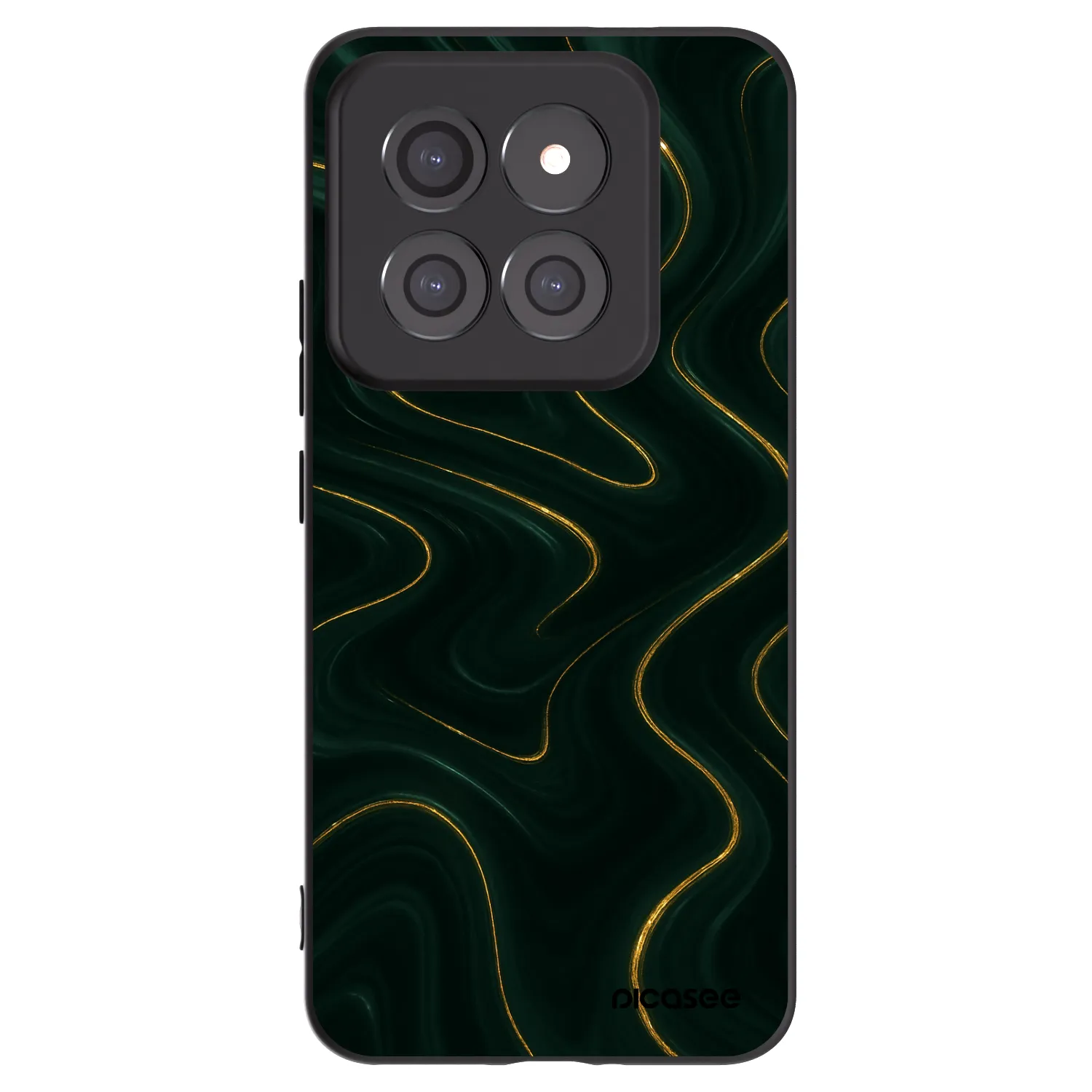 Picasee silikónový čierny obal pre Xiaomi 14 Pro - Vawes