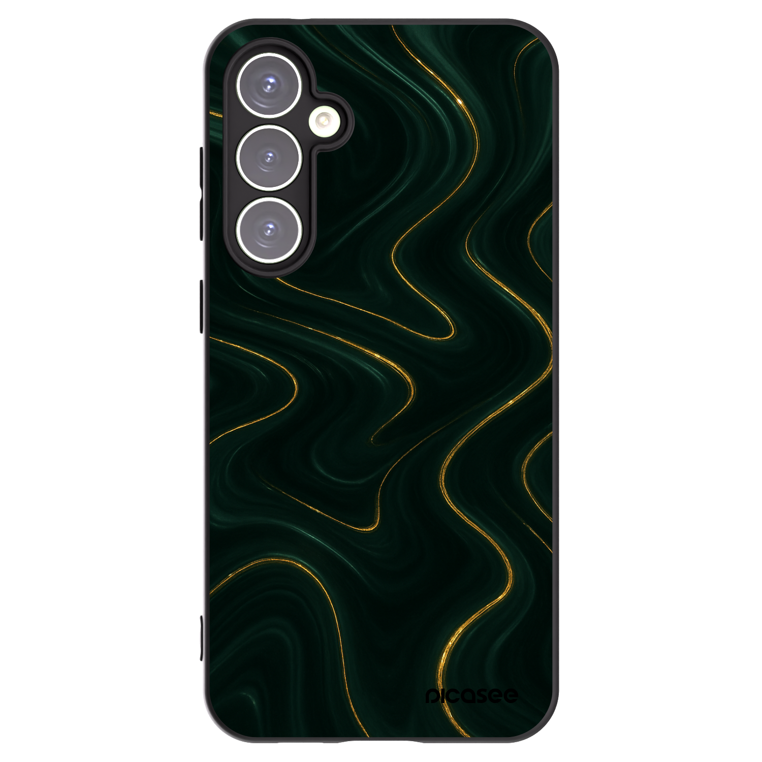 Picasee silikónový čierny obal pre Samsung Galaxy S23 FE S711B - Vawes