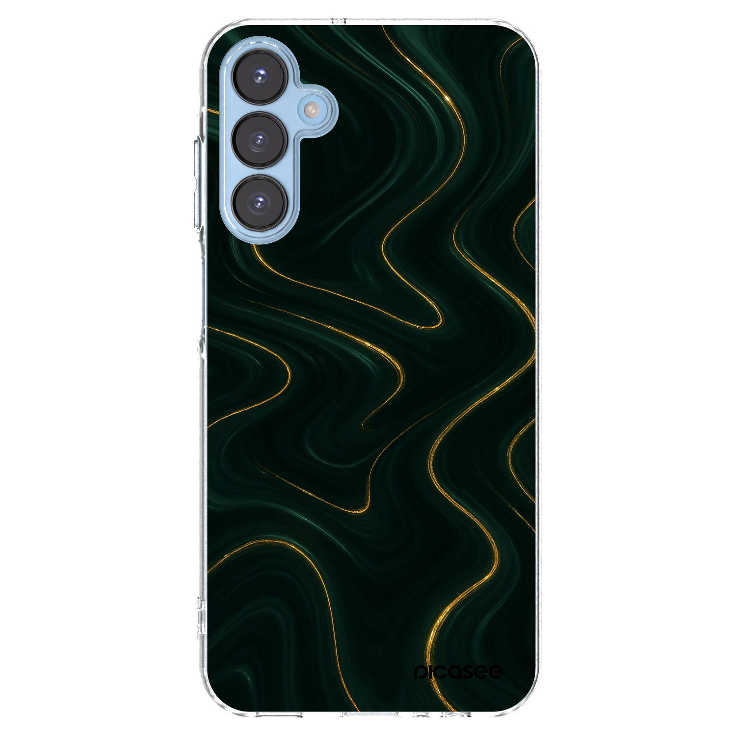 Picasee silikónový prehľadný obal pre Samsung Galaxy A15 A156B 5G - Vawes