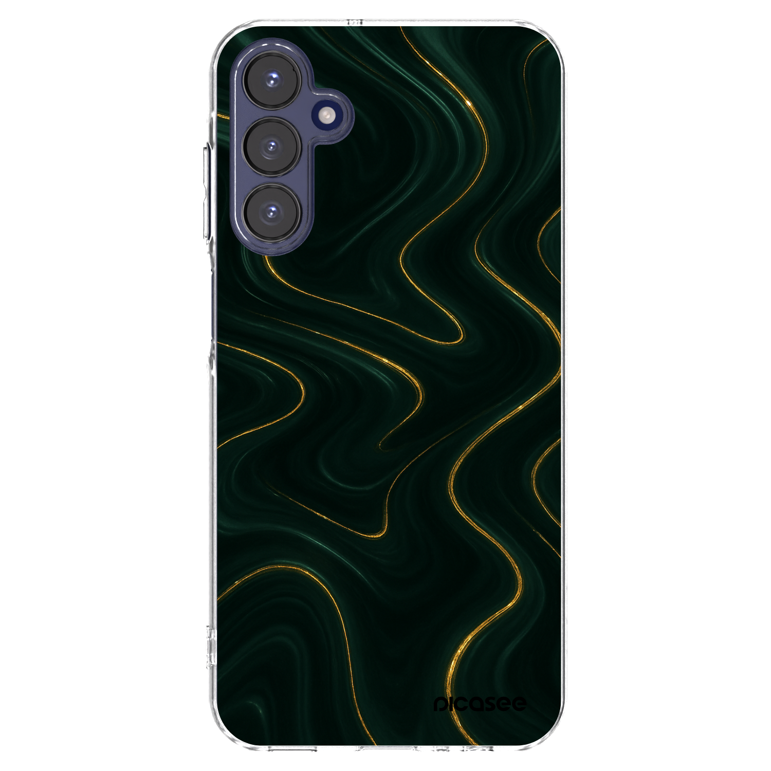 Picasee silikónový prehľadný obal pre Samsung Galaxy A15 A155F 4G - Vawes