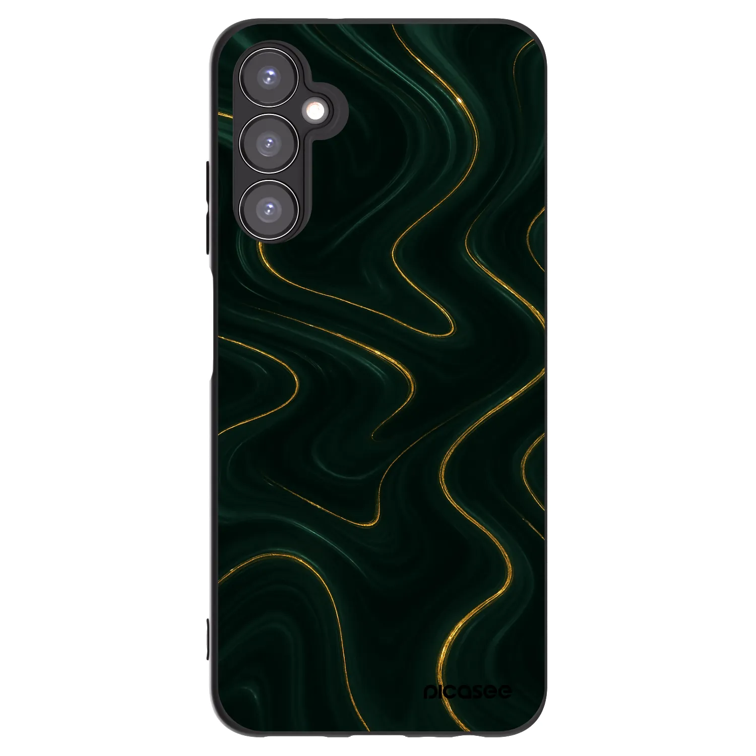 Picasee silikónový čierny obal pre Samsung Galaxy A05s A057G - Vawes