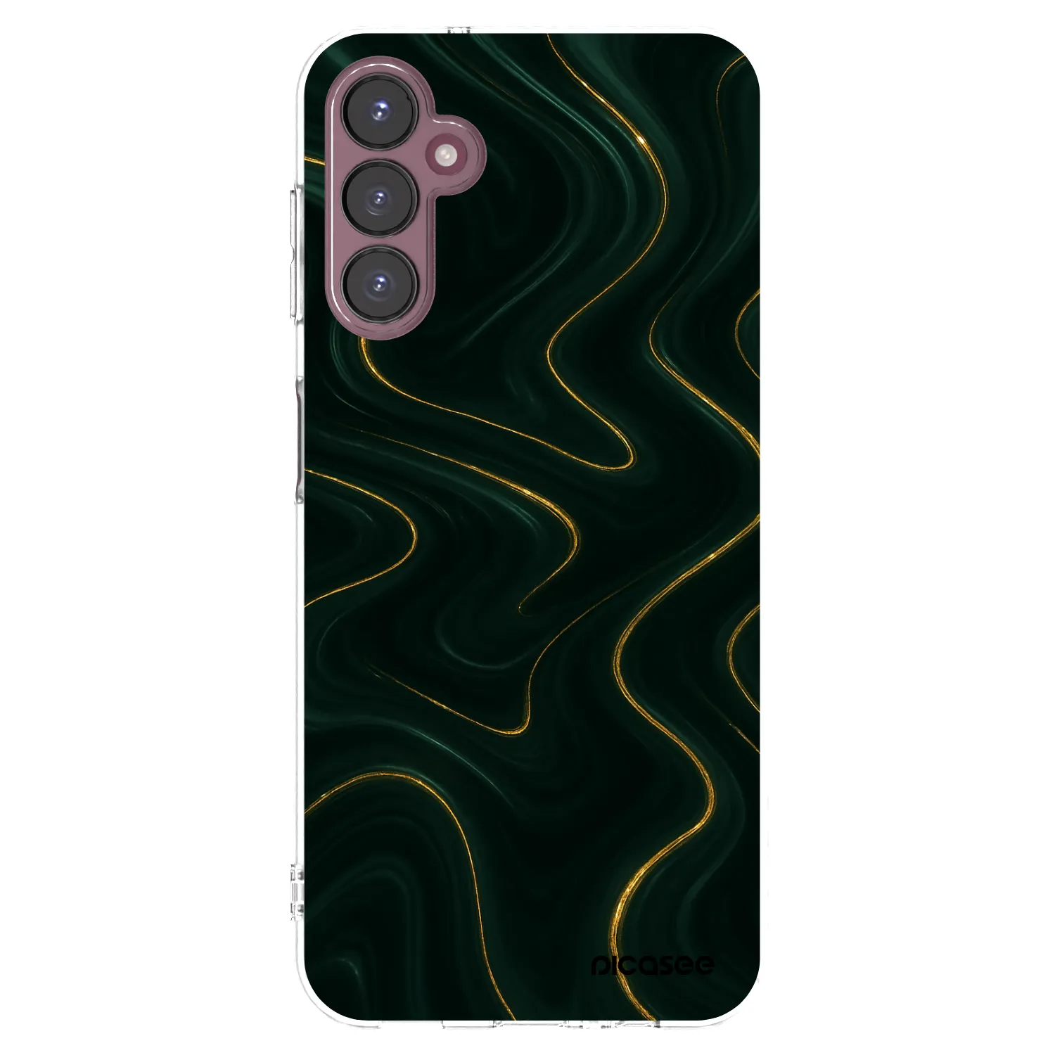 Picasee silikónový prehľadný obal pre Samsung Galaxy A05s A057G - Vawes