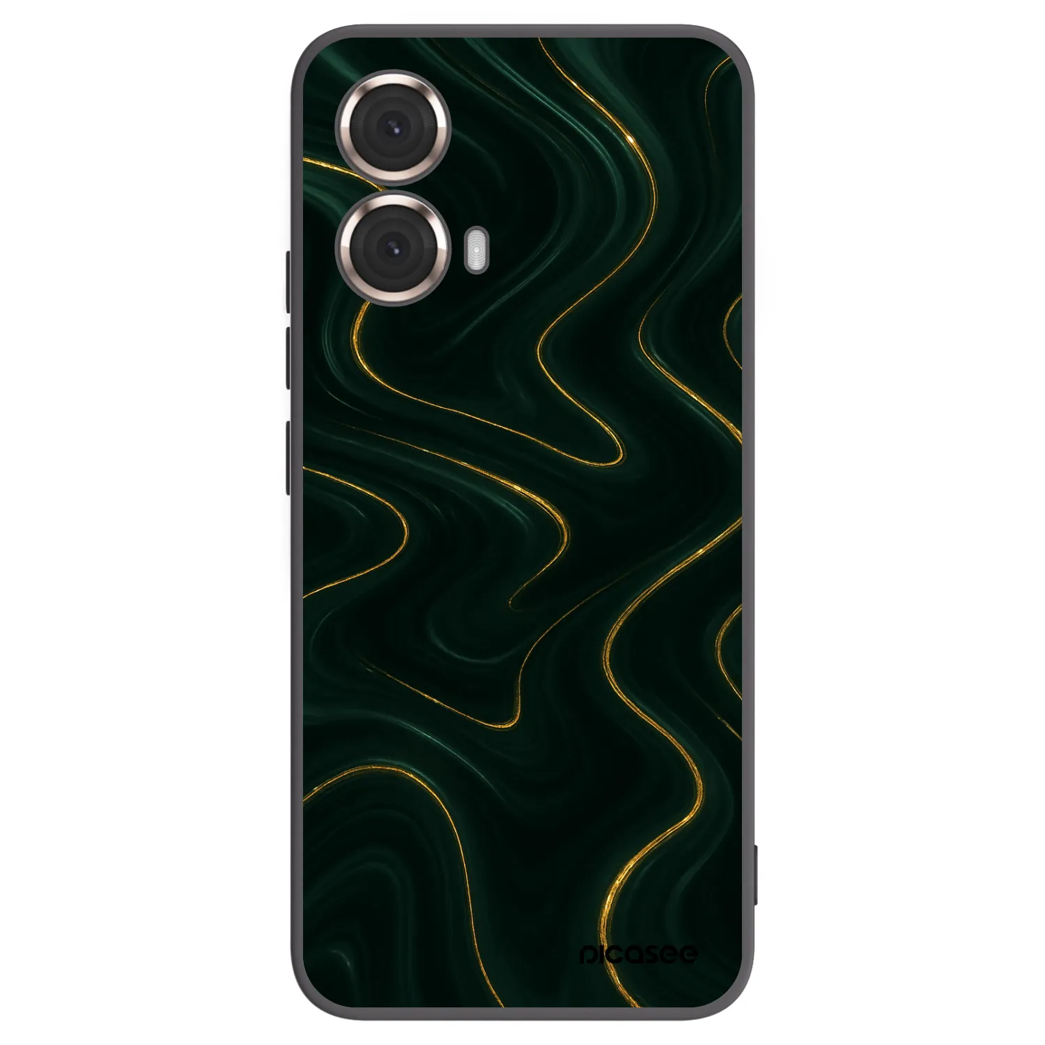 Silikónový čierny obal pre Motorola Moto G85 - Vawes