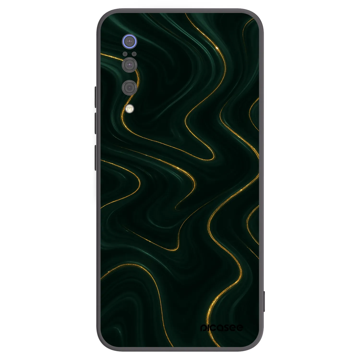 Picasee silikónový čierny obal pre Xiaomi Mi 9 - Vawes