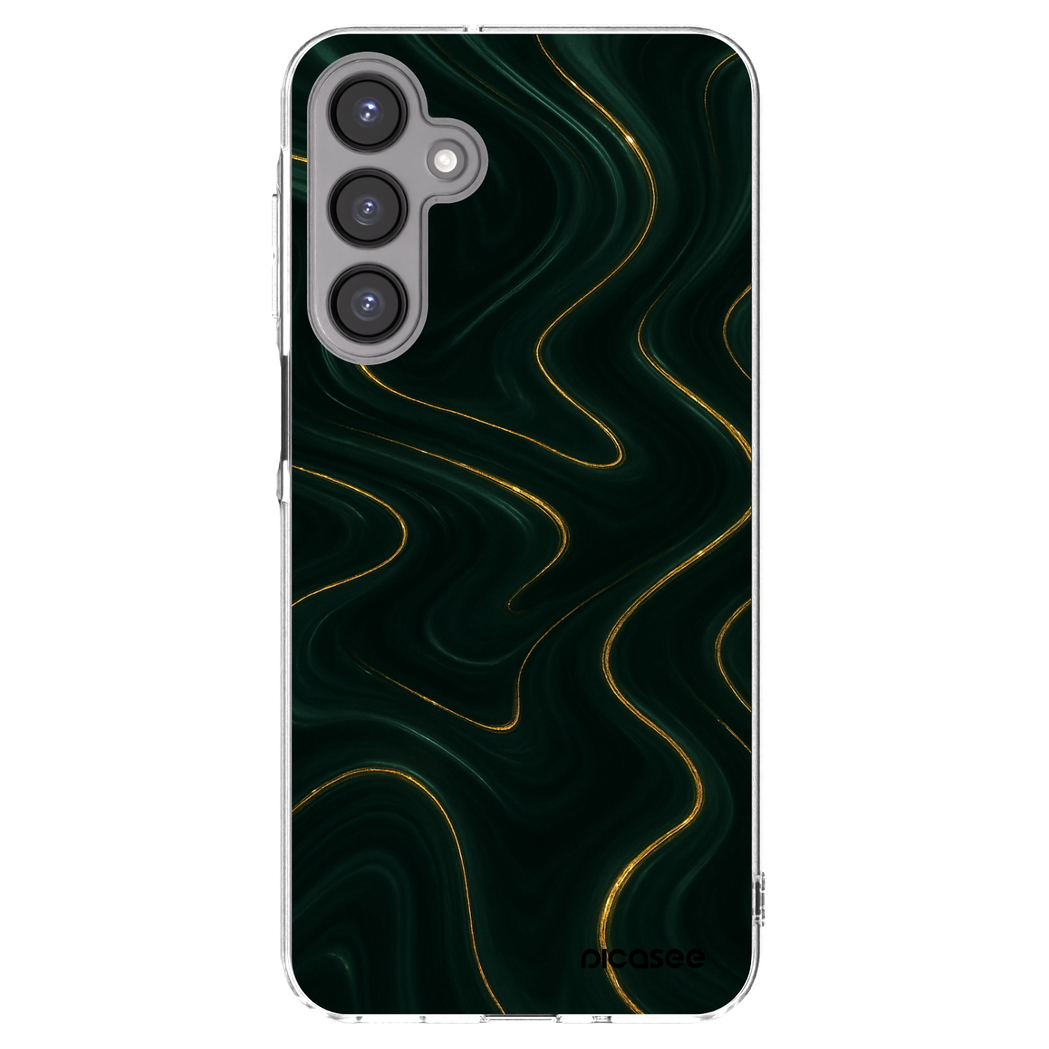 Picasee silikónový prehľadný obal pre Samsung Galaxy A16 5G - Vawes
