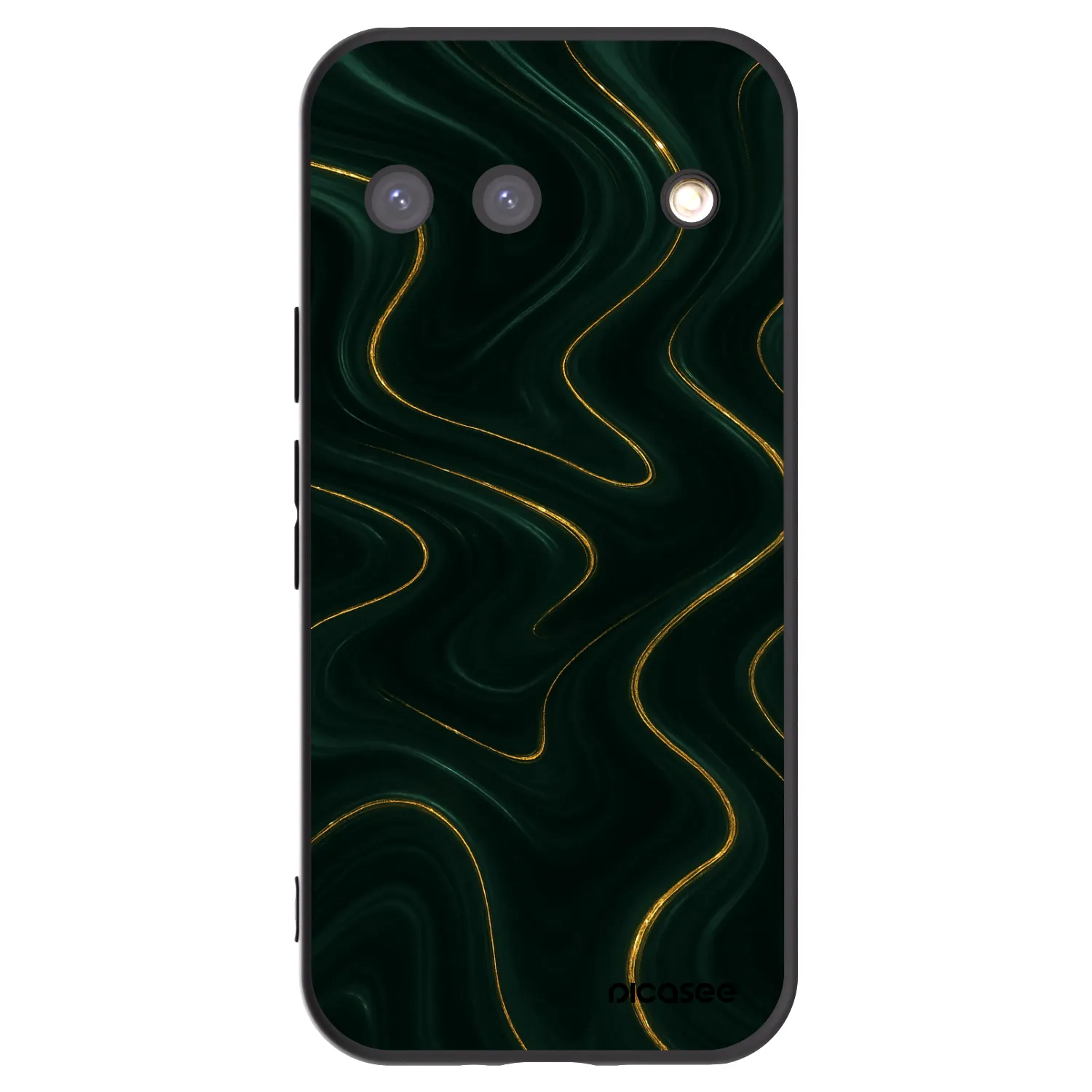 Picasee silikónový čierny obal pre Google Pixel 9 - Vawes