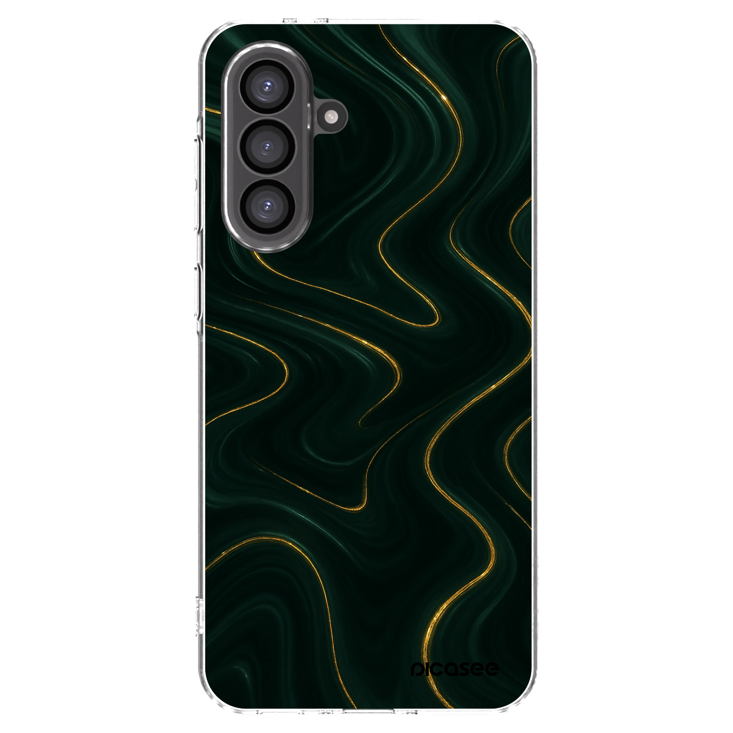 Picasee silikónový prehľadný obal pre Samsung Galaxy A36 5G - Vawes
