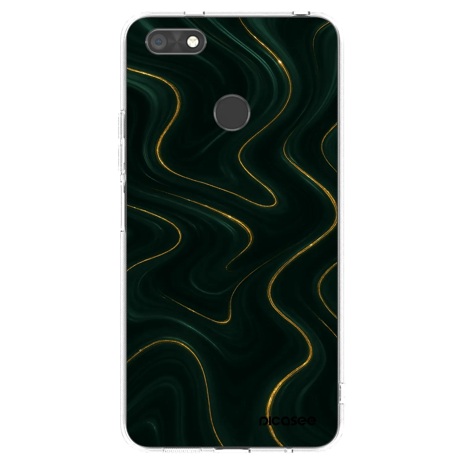 Picasee silikónový prehľadný obal pre Huawei P9 Lite Mini - Vawes