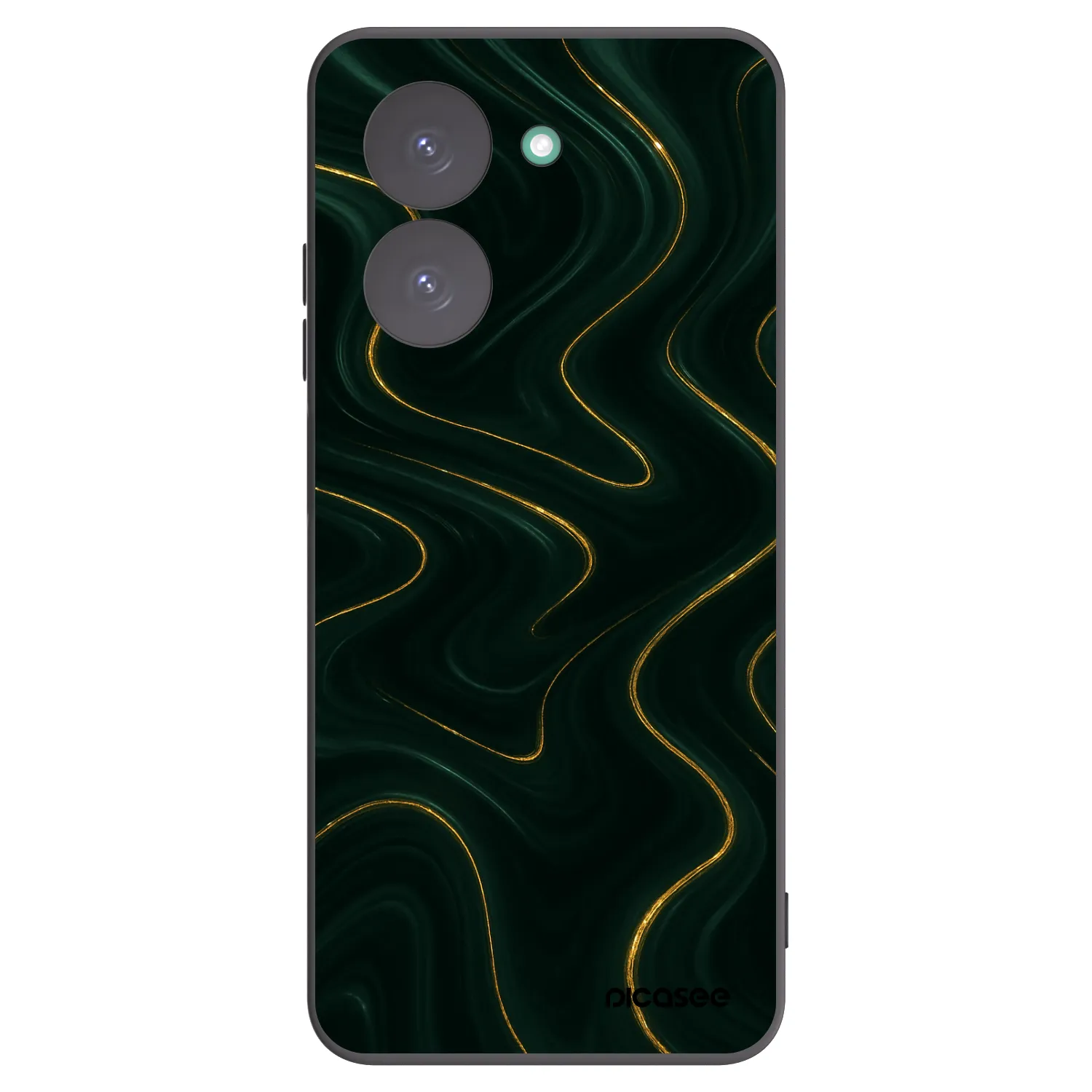 Picasee silikónový čierny obal pre Xiaomi Redmi A5 - Vawes