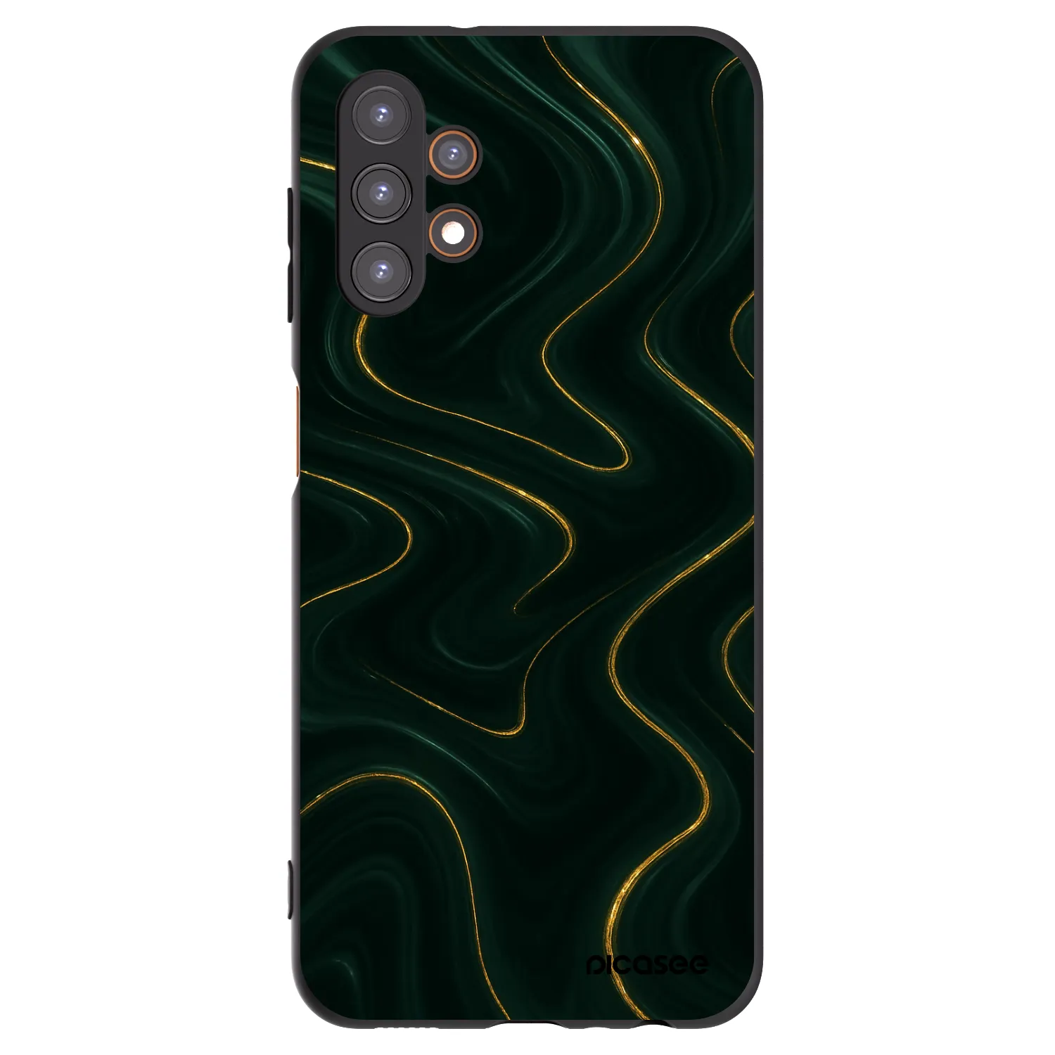 Picasee silikónový čierny obal pre Samsung Galaxy A13 5G - Vawes