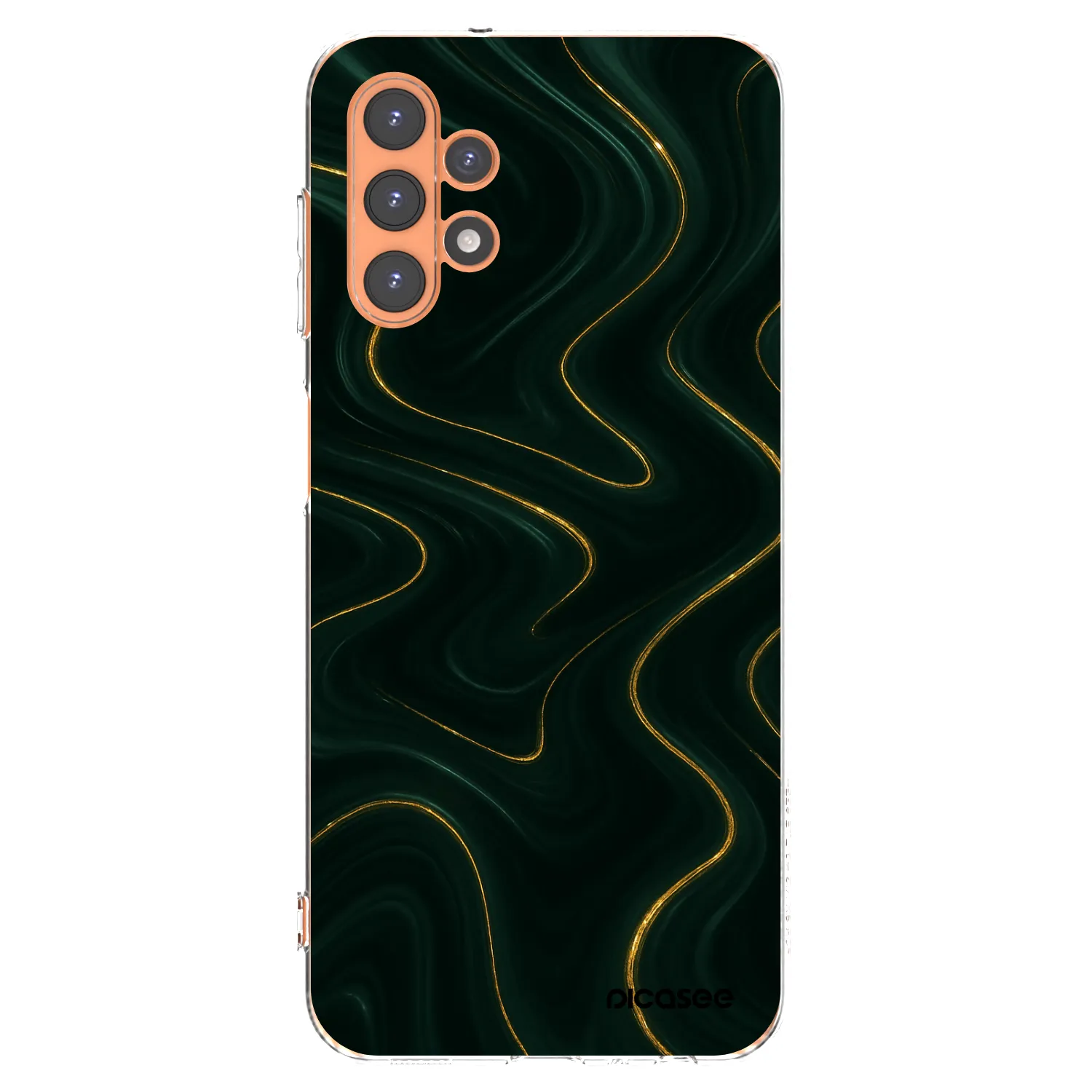 Picasee silikónový prehľadný obal pre Samsung Galaxy A13 5G - Vawes