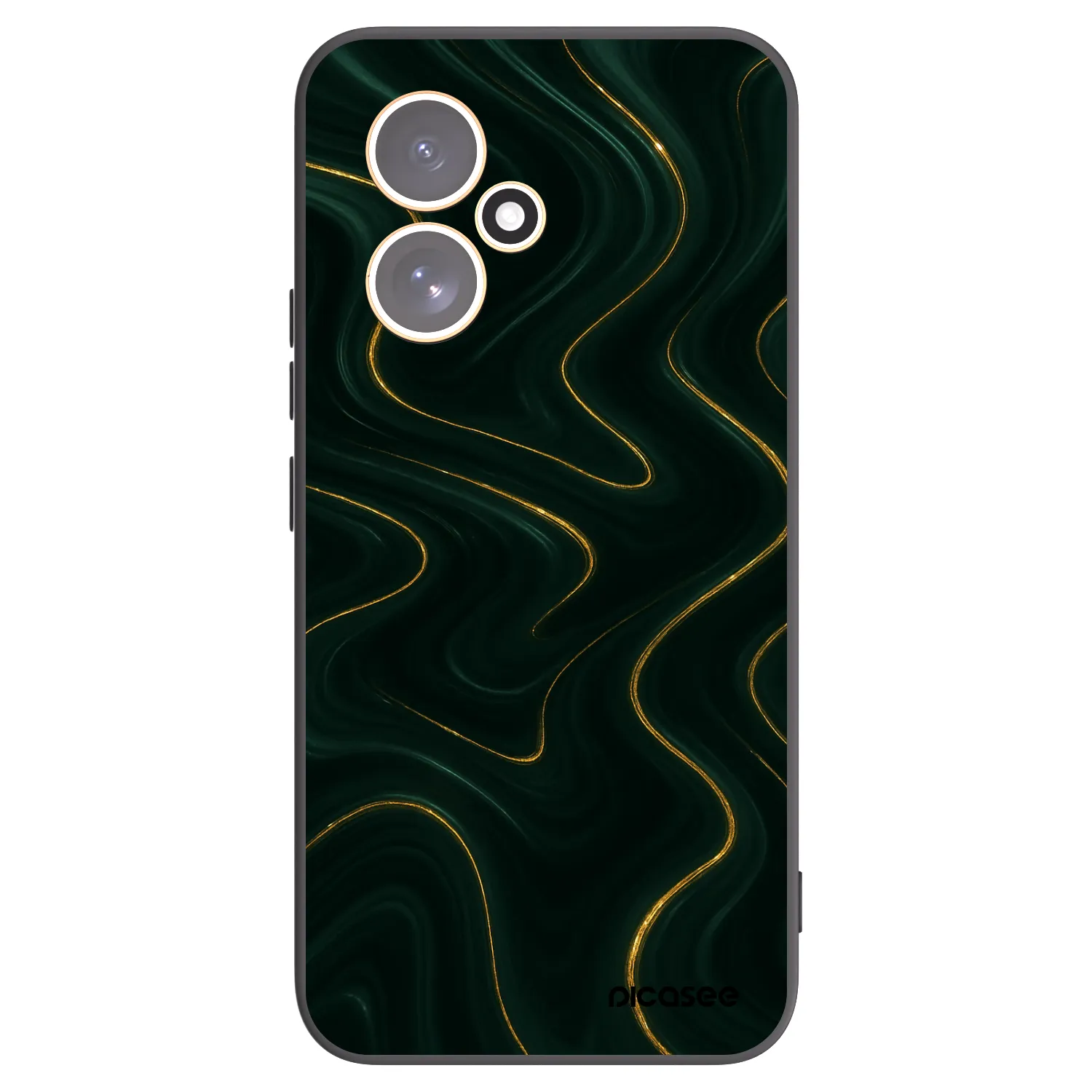 Picasee silikónový čierny obal pre Honor 400 5G - Vawes