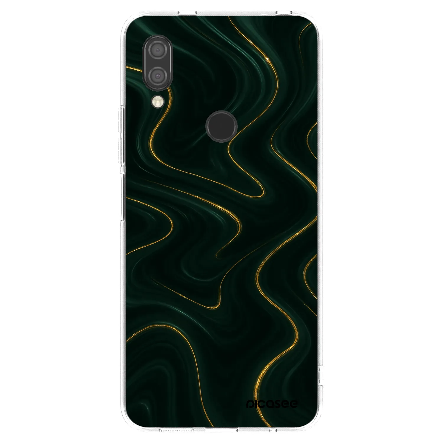 Picasee silikónový prehľadný obal pre Xiaomi Redmi 7 - Vawes