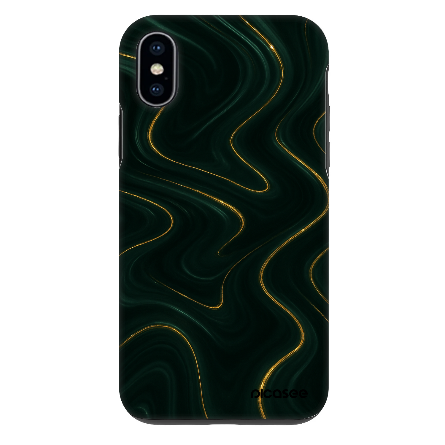 Picasee Fashion Case pre Apple iPhone X/XS - Vawes