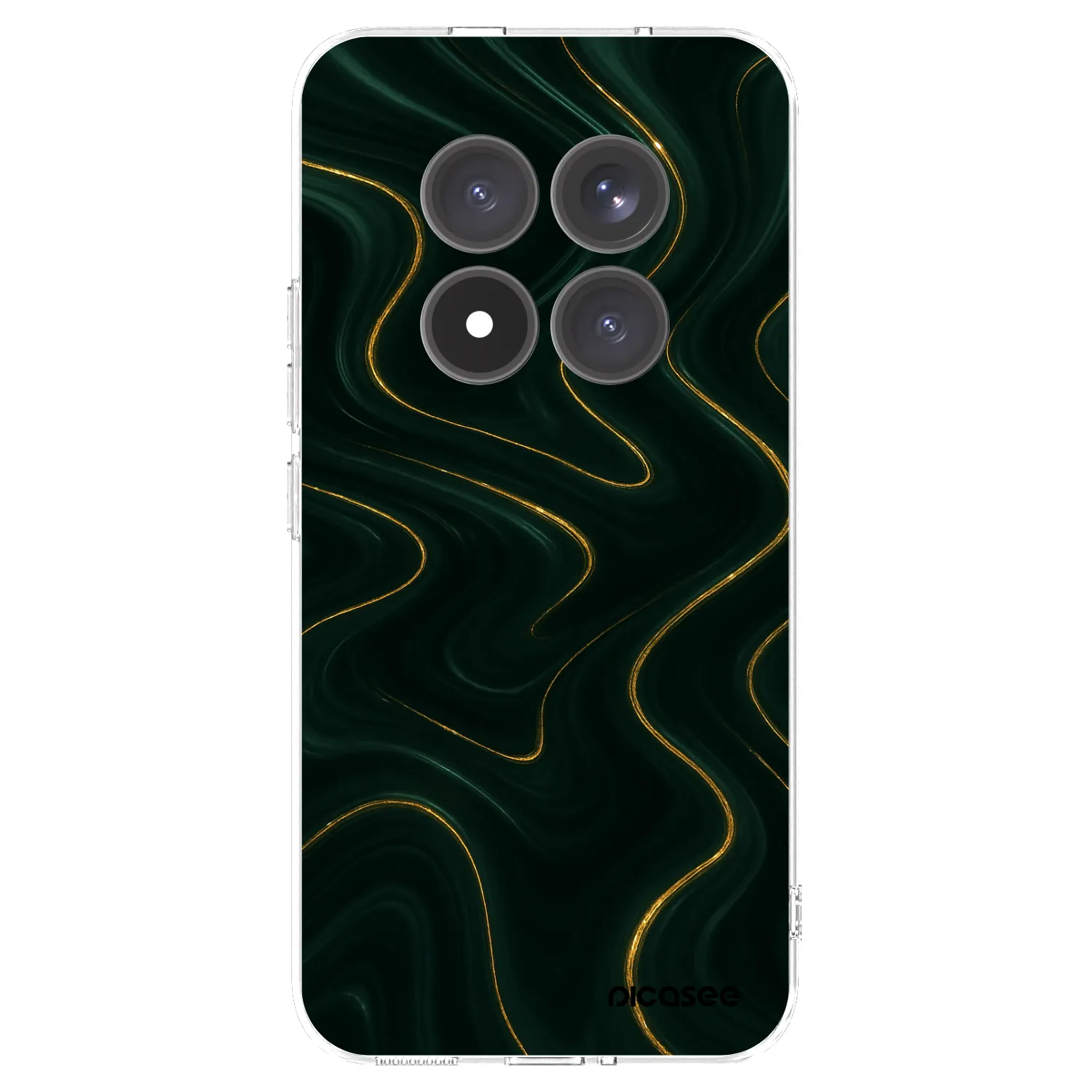 Picasee silikónový prehľadný obal pre Xiaomi Redmi Note 15 Pro+ - Vawes
