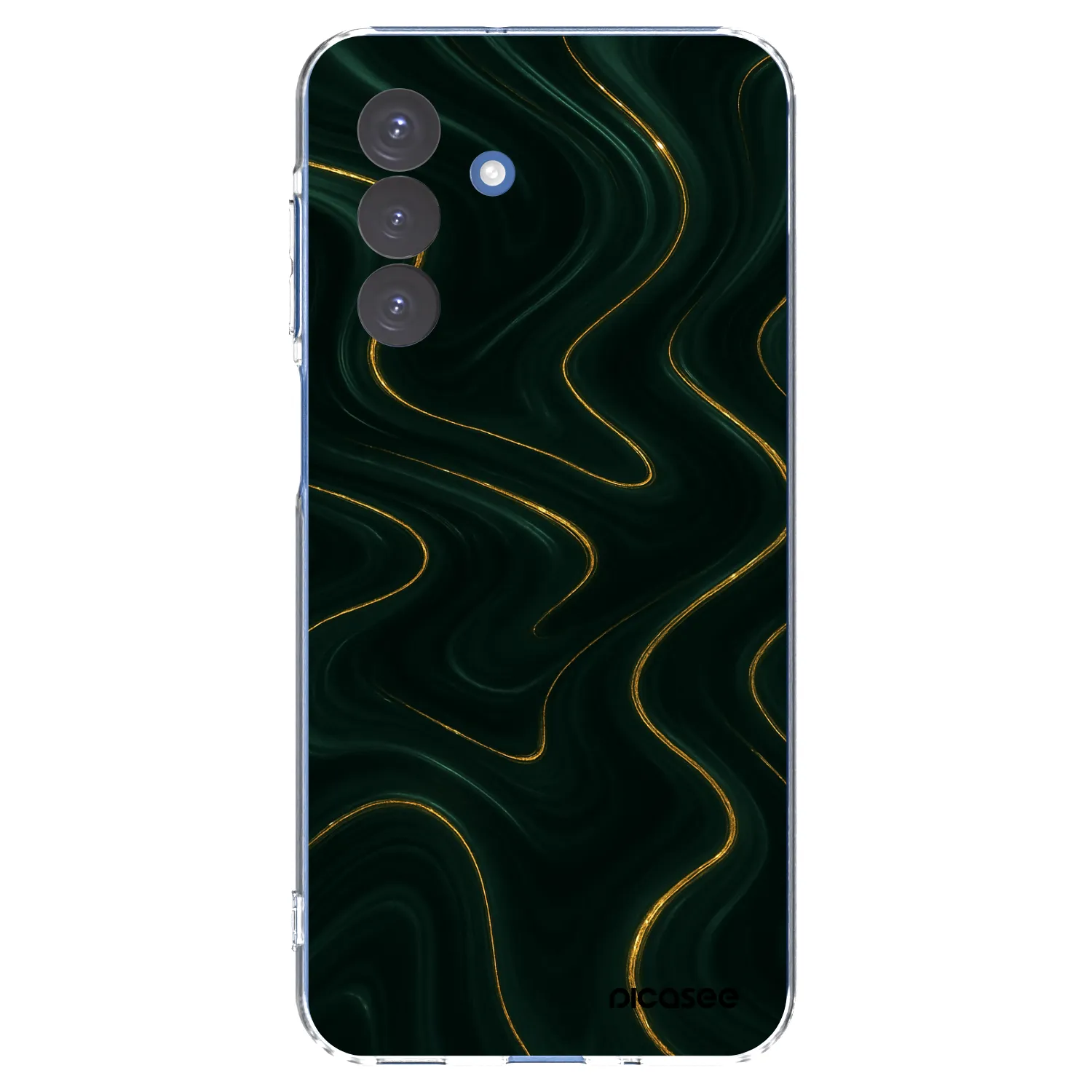Picasee silikónový prehľadný obal pre Samsung Galaxy A17 5G - Vawes