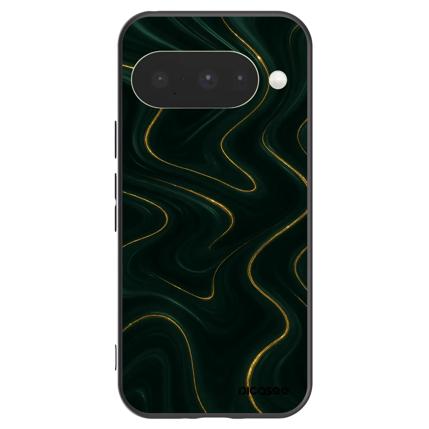 Picasee silikónový čierny obal pre Google Pixel 10 - Vawes