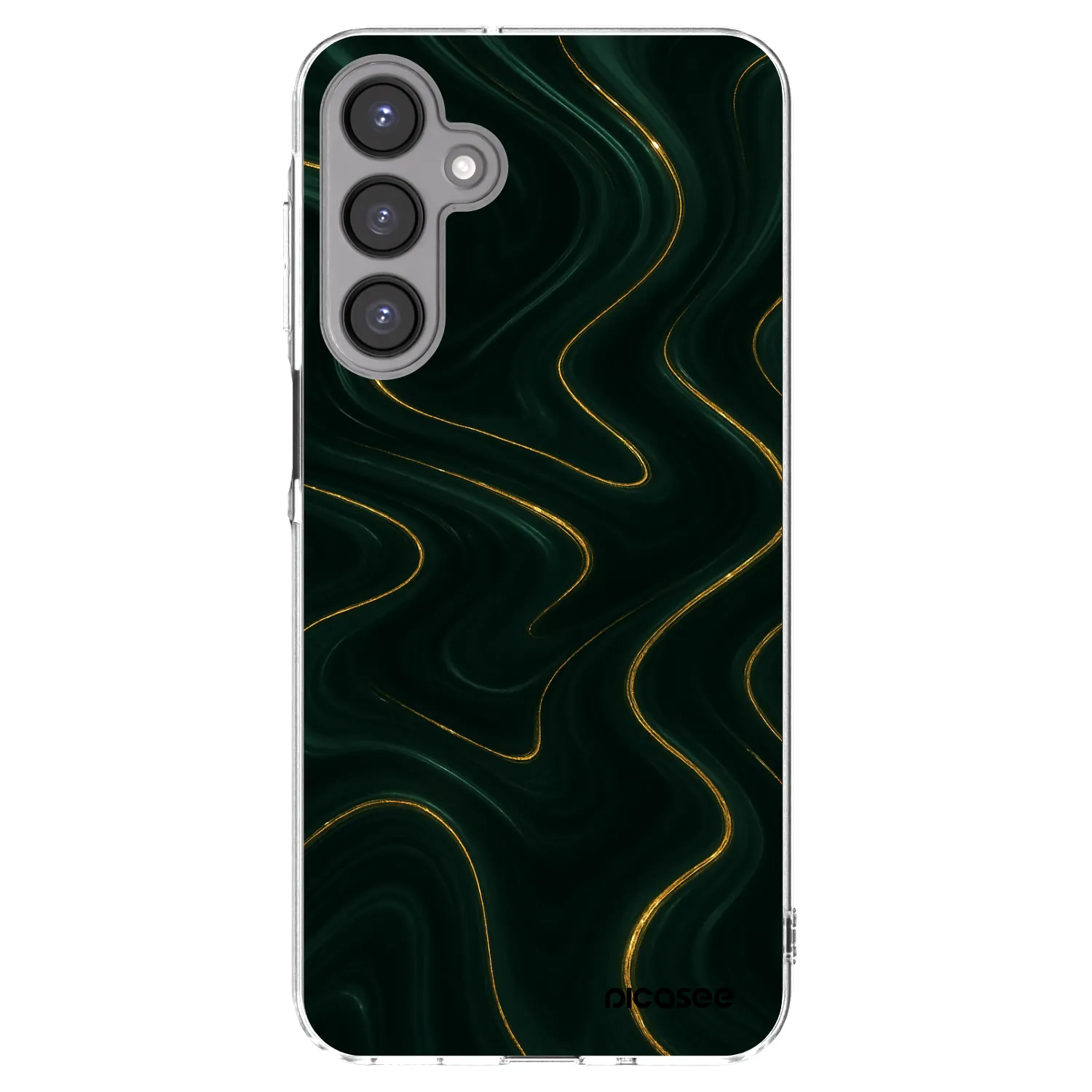 Picasee silikónový prehľadný obal pre Samsung Galaxy A16 4G - Vawes