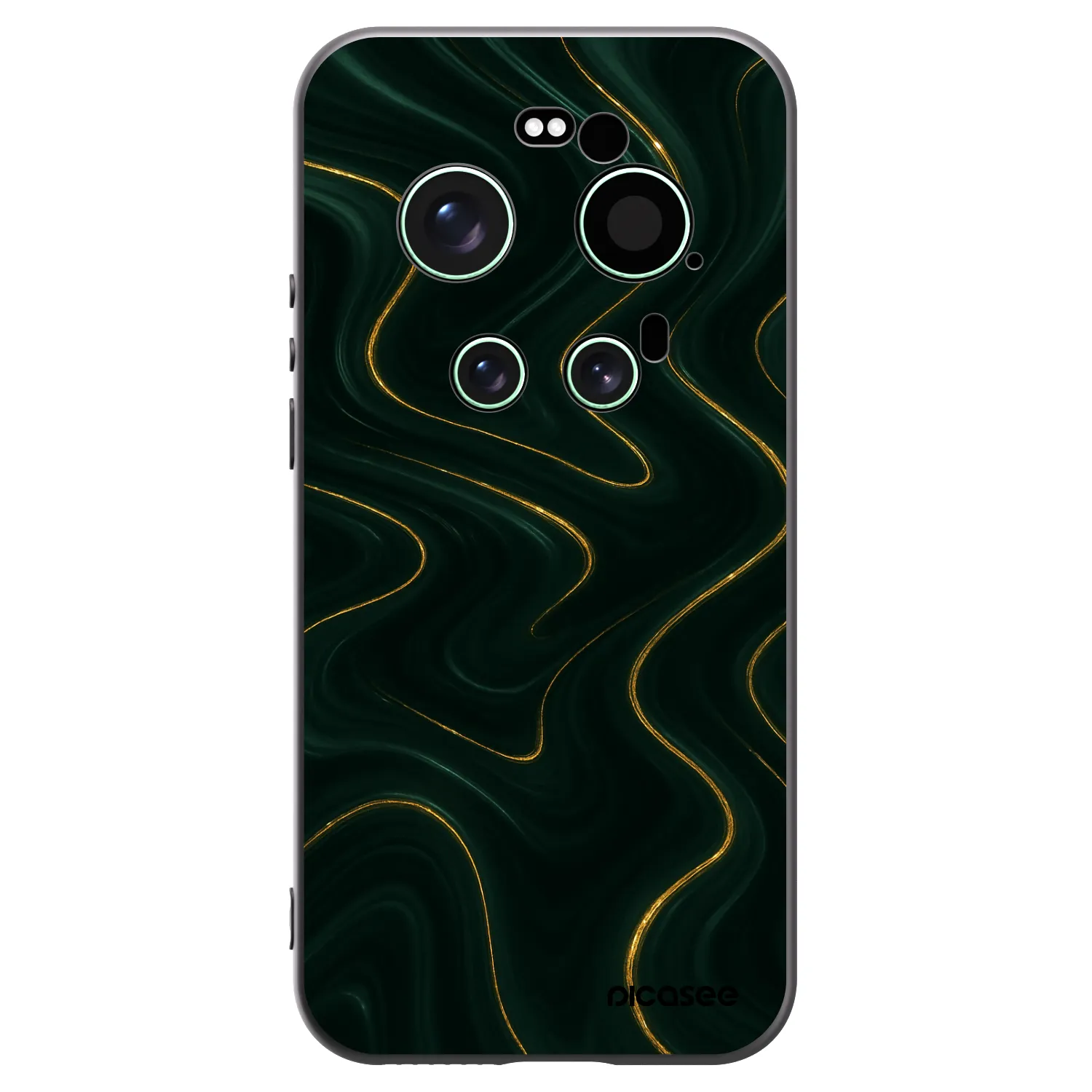 Picasee silikónový čierny obal pre Xiaomi 17 Ultra - Vawes