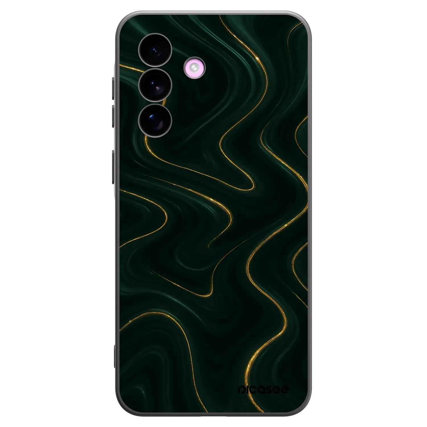 Picasee silikónový čierny obal pre Samsung Galaxy A57 5G - Vawes