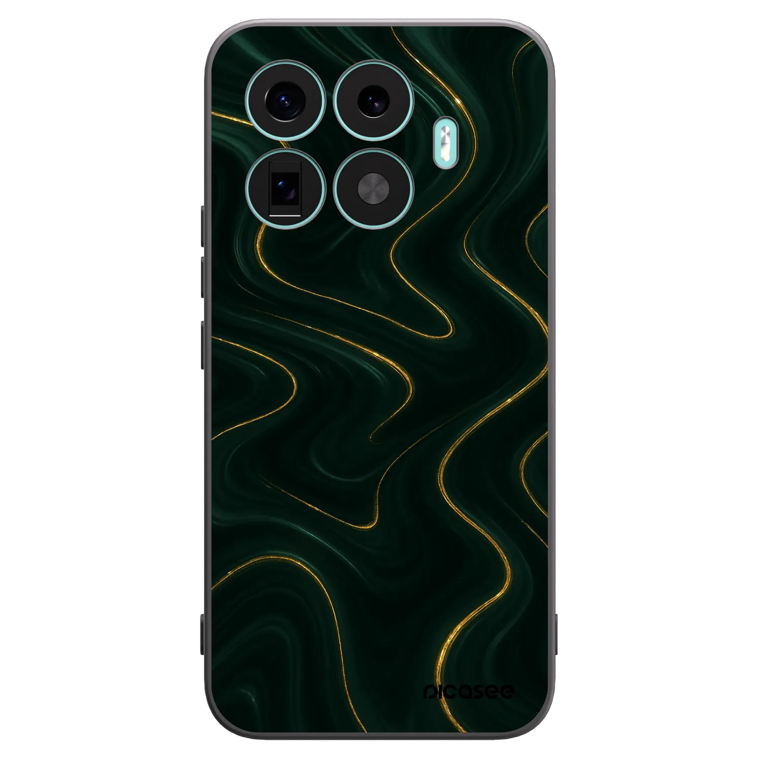 Picasee silikónový čierny obal pre Xiaomi 17T Pro - Vawes