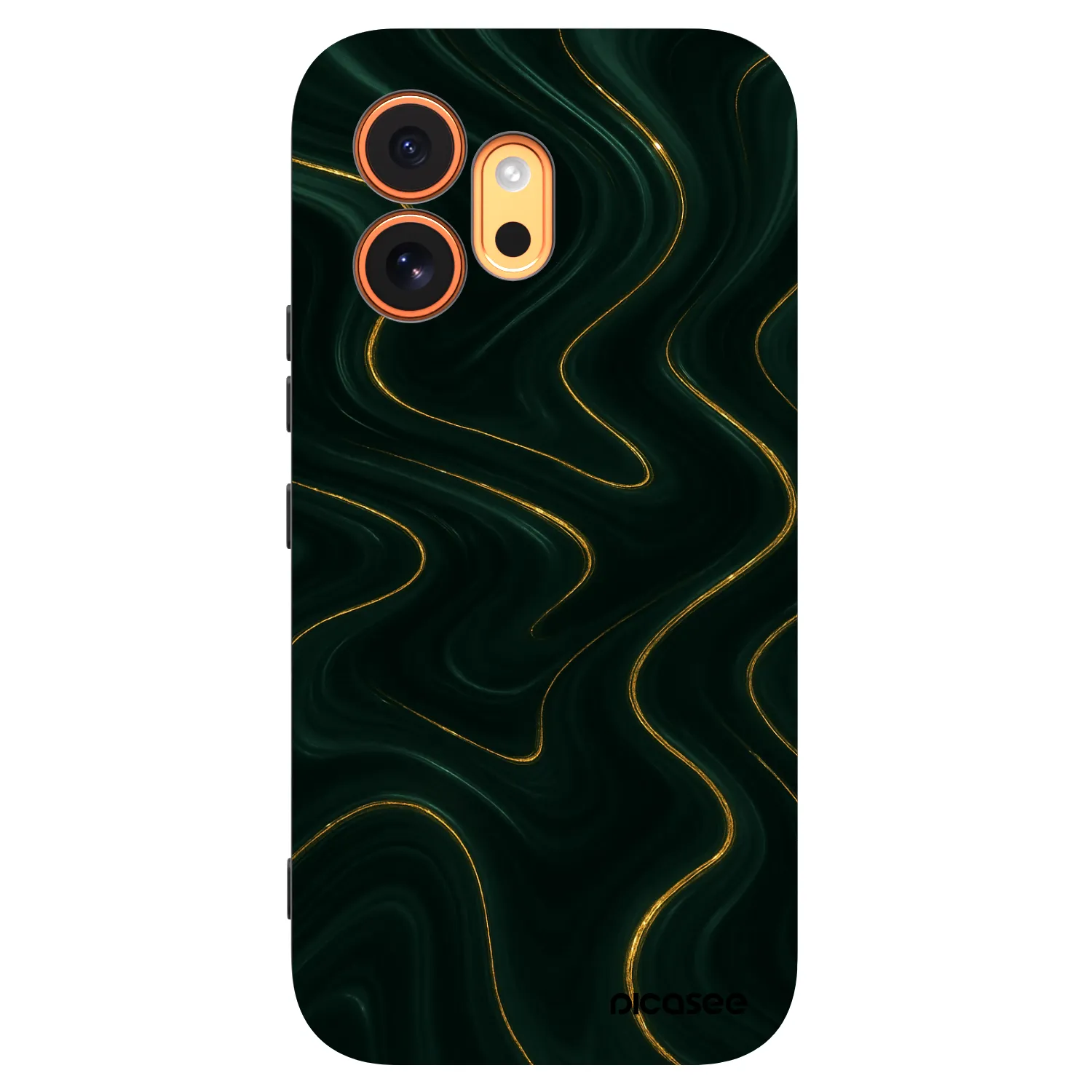 Picasee silikónový čierny obal pre Honor 600 - Vawes