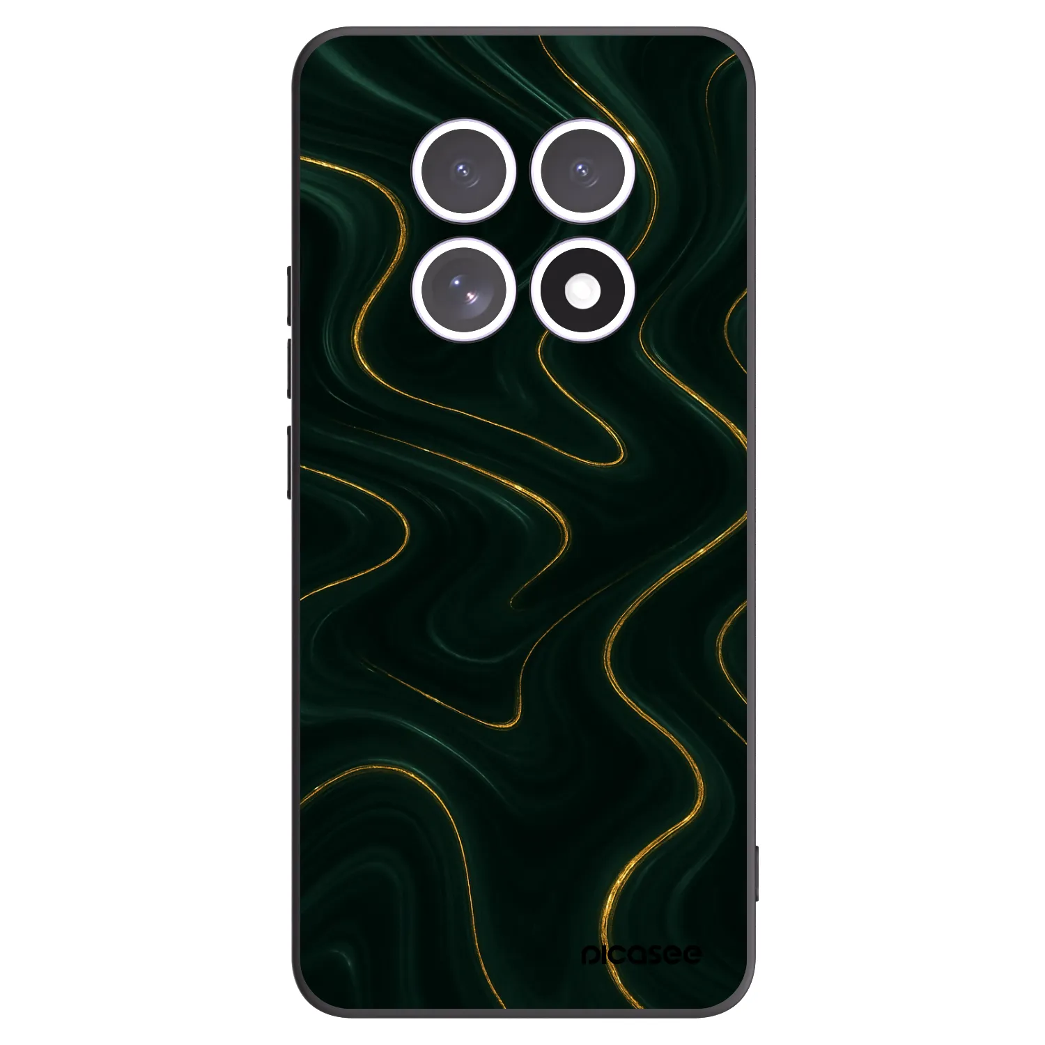 Picasee silikónový čierny obal pre Xiaomi Redmi Note 15 5G - Vawes