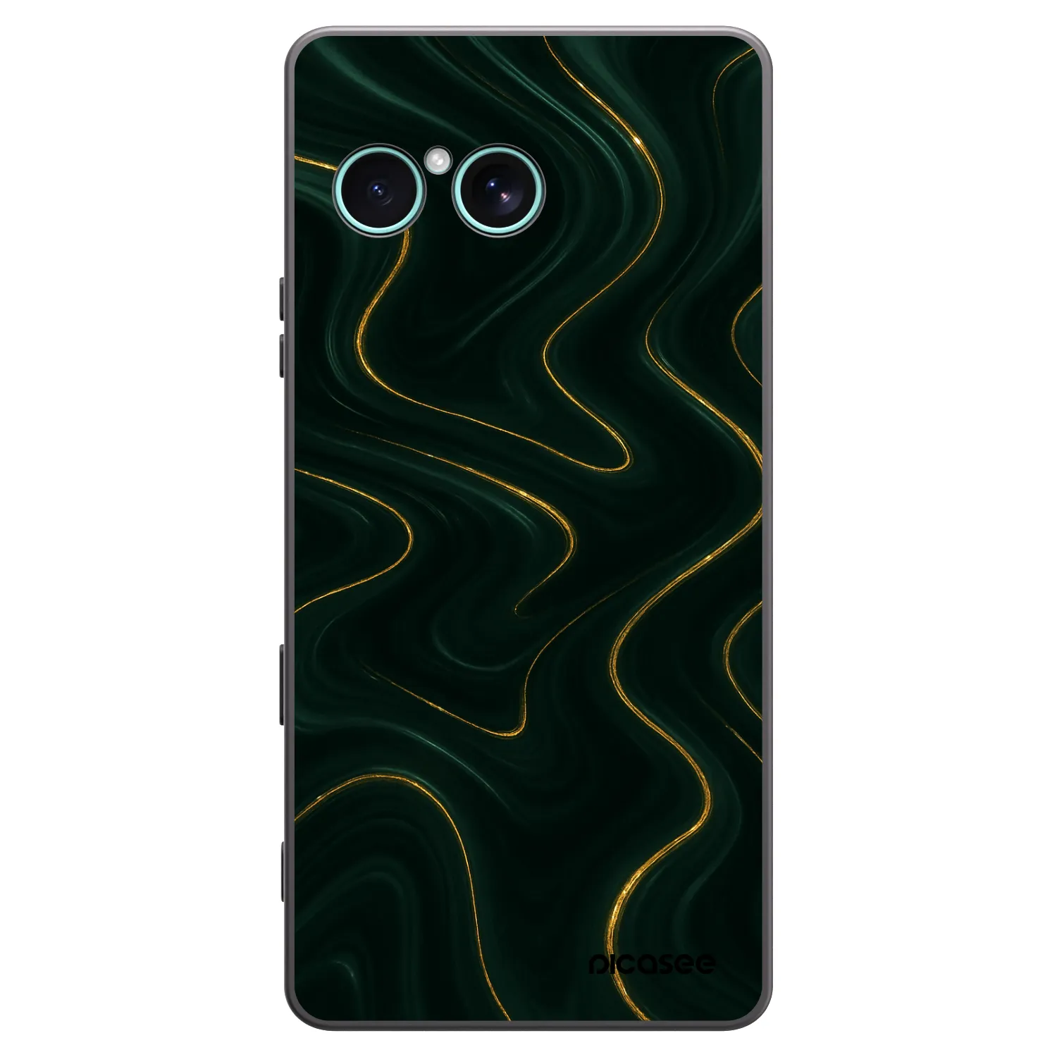 Picasee silikónový čierny obal pre Sony Xperia 10 VII - Vawes