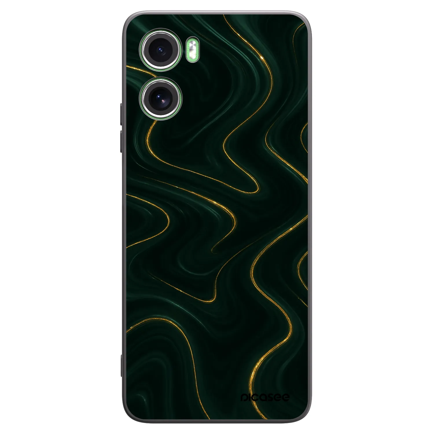Picasee silikónový čierny obal pre Motorola Moto G06 - Vawes