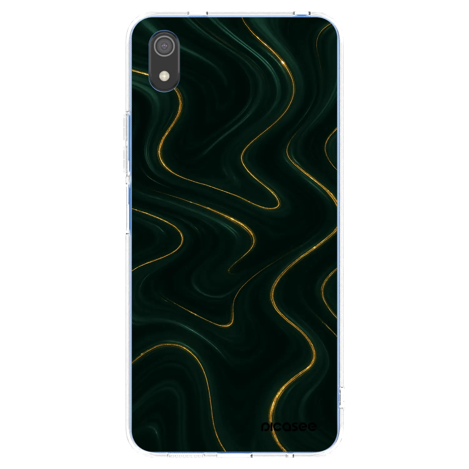 Picasee silikónový prehľadný obal pre Xiaomi Redmi 7A - Vawes