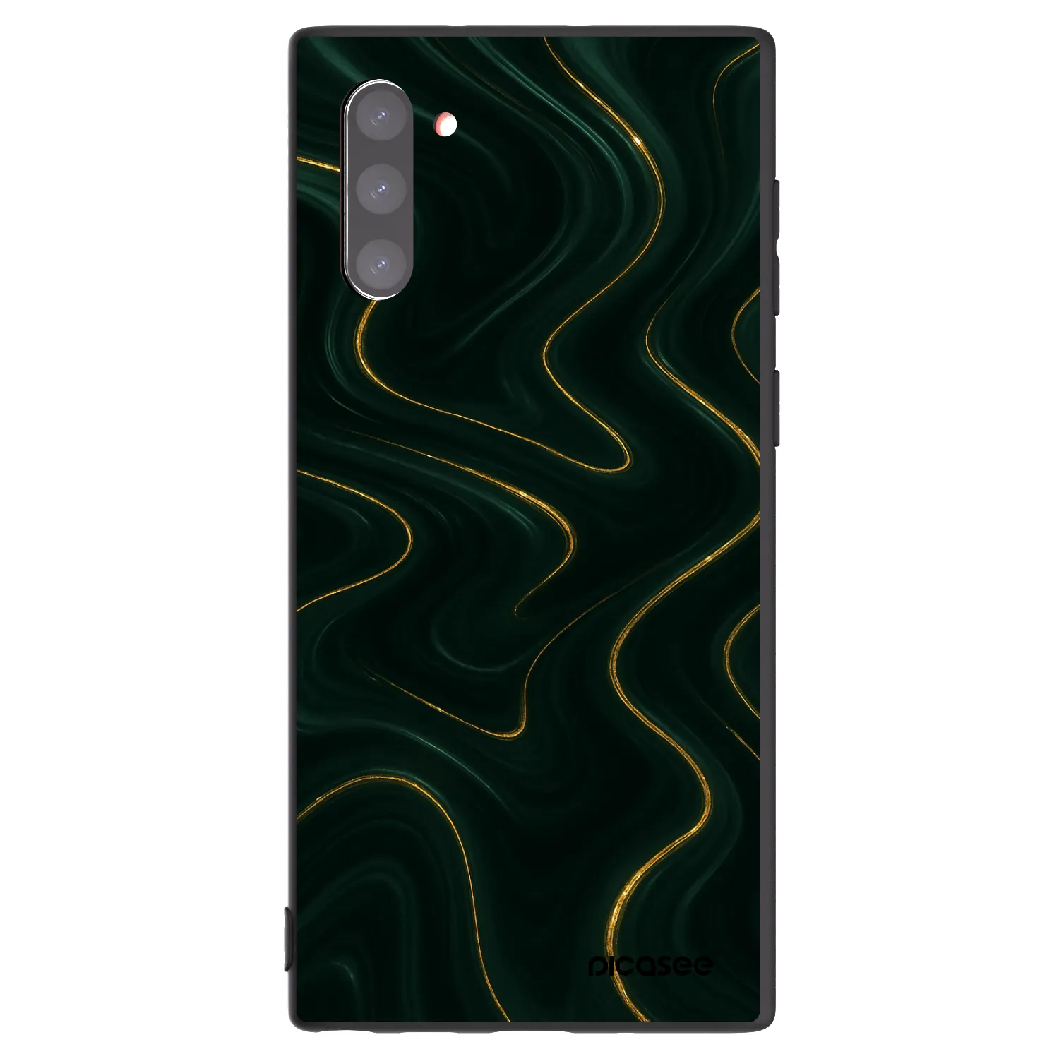 Picasee silikónový čierny obal pre Samsung Galaxy Note 10 N970F - Vawes